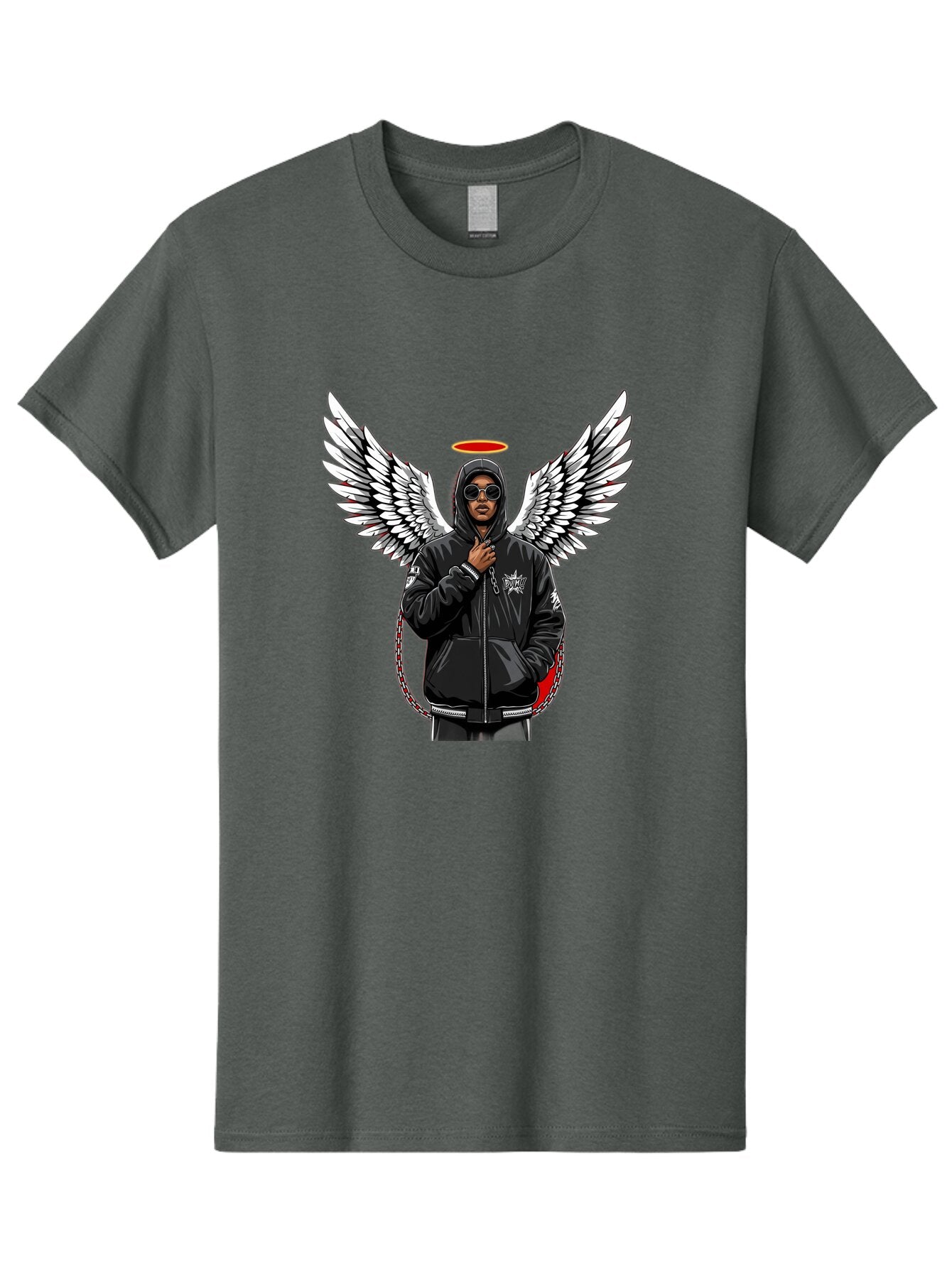 Man-With-Wings Men'S Graphic Tee, 100% Cotton, Comfortable Casual Summer Wear, Machine Washable, Vintage Camera, Old Camera, Antique Camera, Black Camera, Classic Photography, Photography Equipment, Nostalgic Device, Film Camera, Camera Art Bam831 6