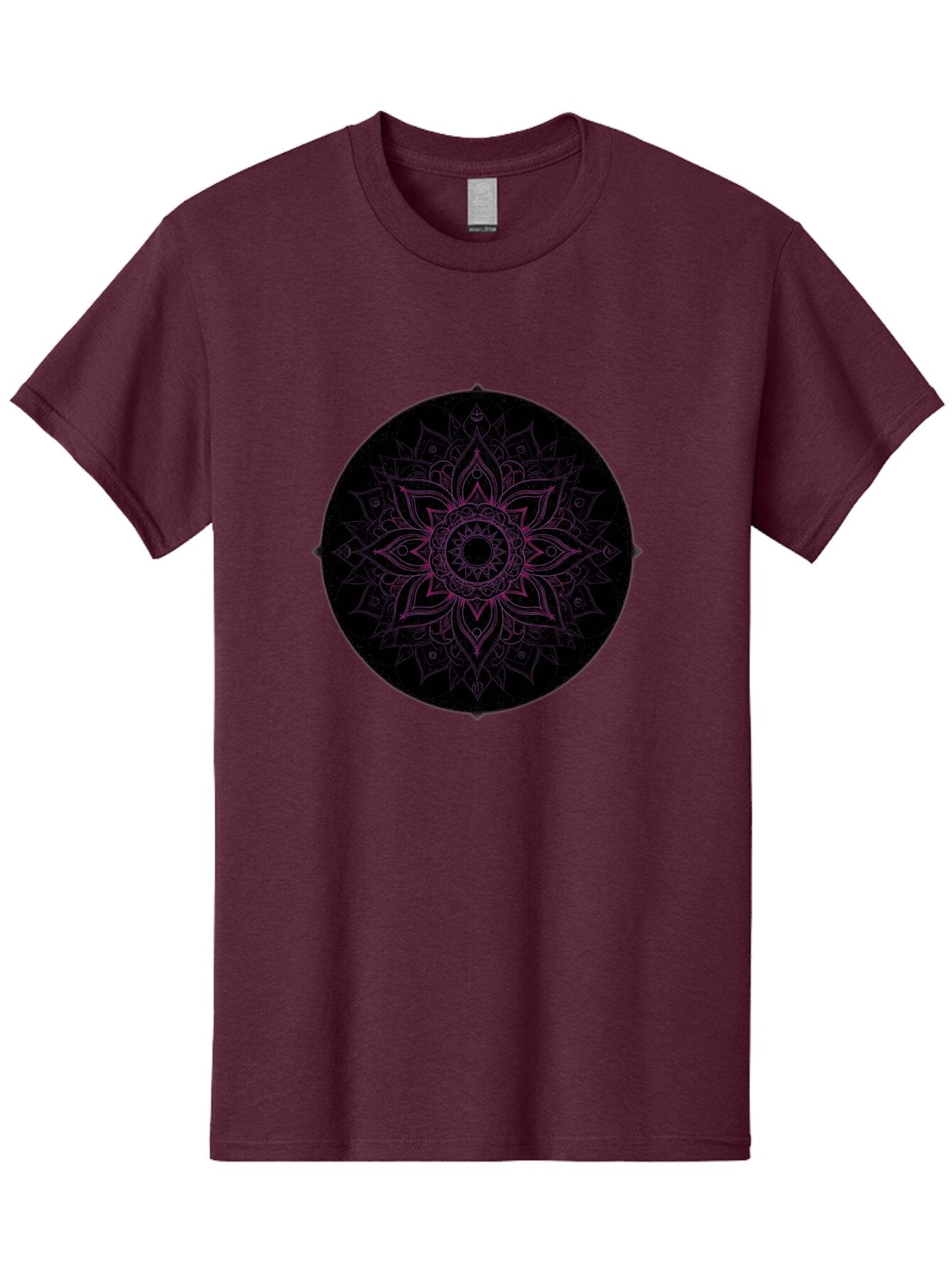 Mandala-Design Men'S Graphic Tee, 100% Cotton, Comfortable Casual Summer Wear, Machine Washable, Vintage Camera, Old Camera, Antique Camera, Black Camera, Classic Photography, Photography Equipment, Nostalgic Device, Film Camera, Camera Art Bam832 8