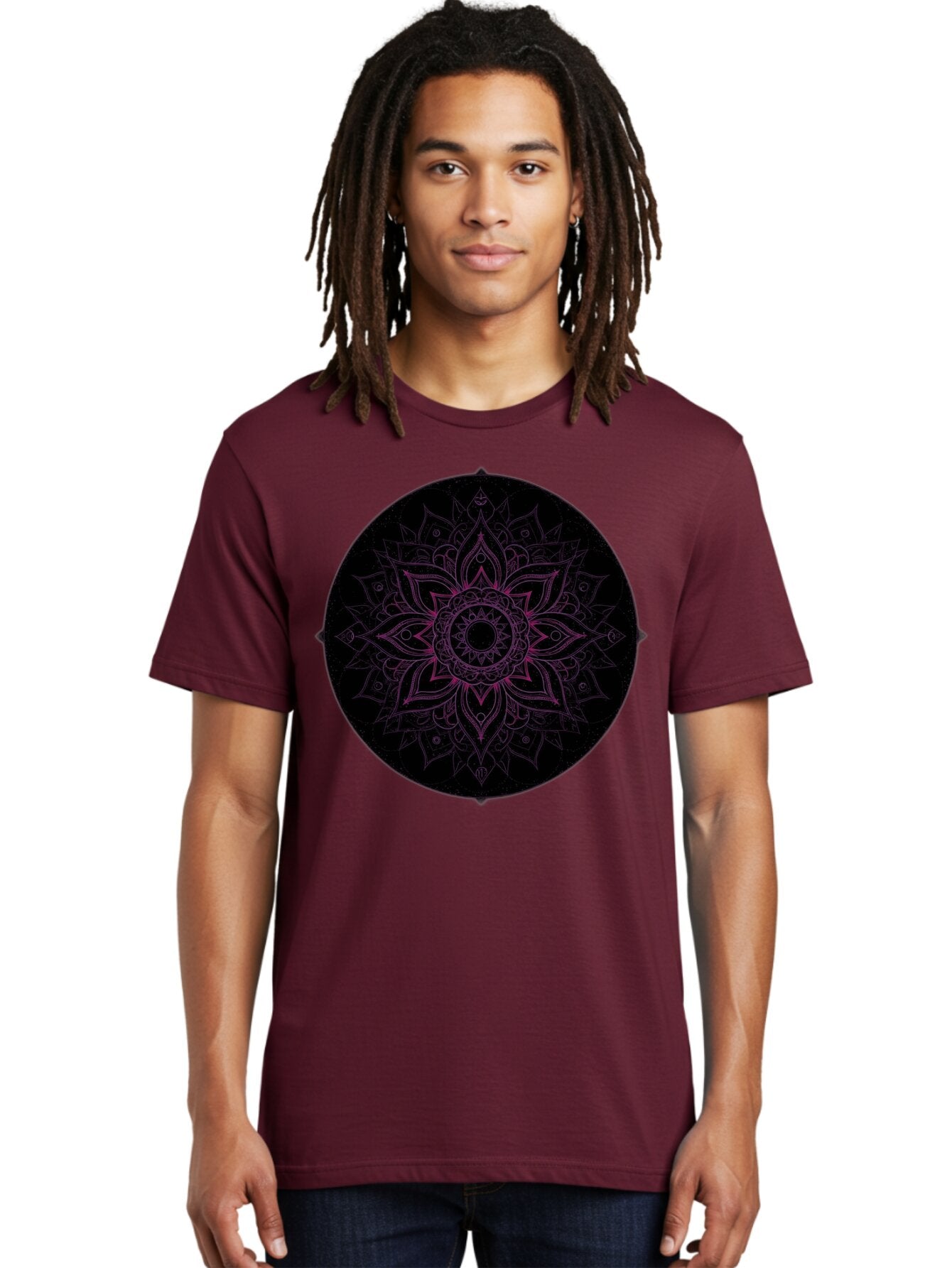 Mandala-Design Men'S Graphic Tee, 100% Cotton, Comfortable Casual Summer Wear, Machine Washable, Vintage Camera, Old Camera, Antique Camera, Black Camera, Classic Photography, Photography Equipment, Nostalgic Device, Film Camera, Camera Art Bam832 25