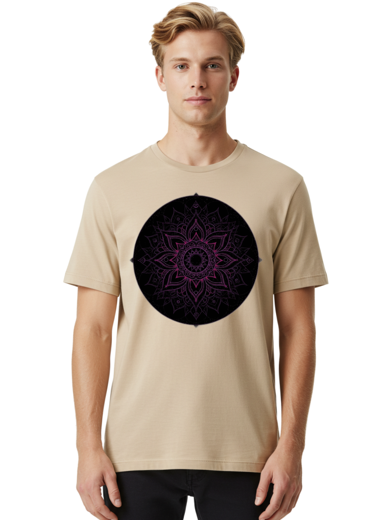 Mandala-Design Men'S Graphic Tee, 100% Cotton, Comfortable Casual Summer Wear, Machine Washable, Vintage Camera, Old Camera, Antique Camera, Black Camera, Classic Photography, Photography Equipment, Nostalgic Device, Film Camera, Camera Art Bam832 22