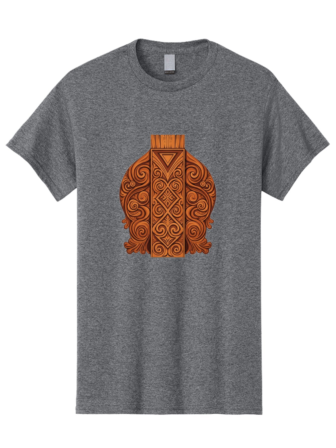Maori-Wood-Carving Men'S Graphic Tee, 100% Cotton, Comfortable Casual Summer Wear, Machine Washable, Vintage Camera, Old Camera, Antique Camera, Black Camera, Classic Photography, Photography Equipment, Nostalgic Device, Film Camera, Bam833