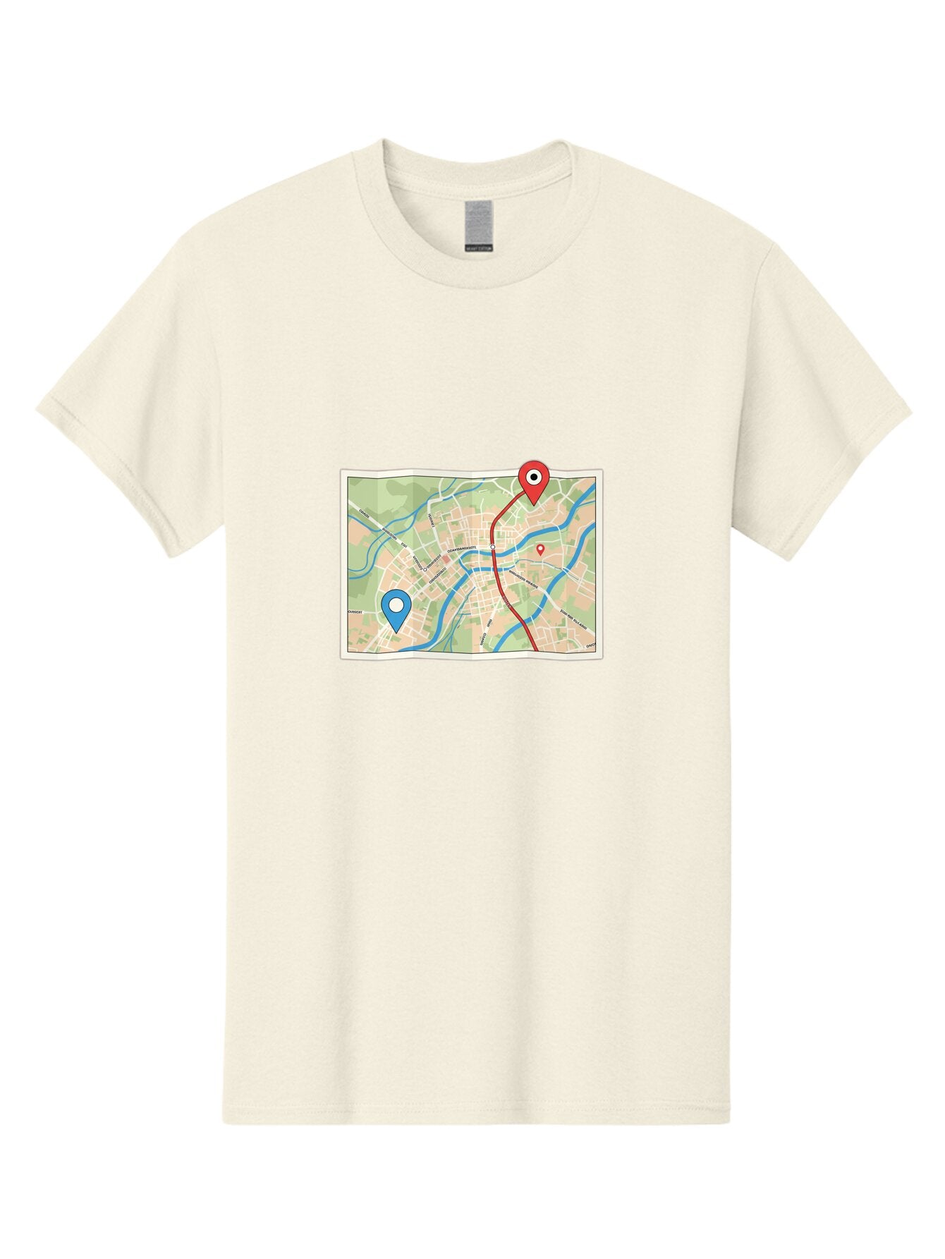 Map-With-Route Men'S Graphic Tee, 100% Cotton, Comfortable Casual Summer Wear, Machine Washable, Vintage Camera, Old Camera, Antique Camera, Black Camera, Classic Photography, Photography Equipment, Nostalgic Device, Film Camera, Camera Art Bam835 8