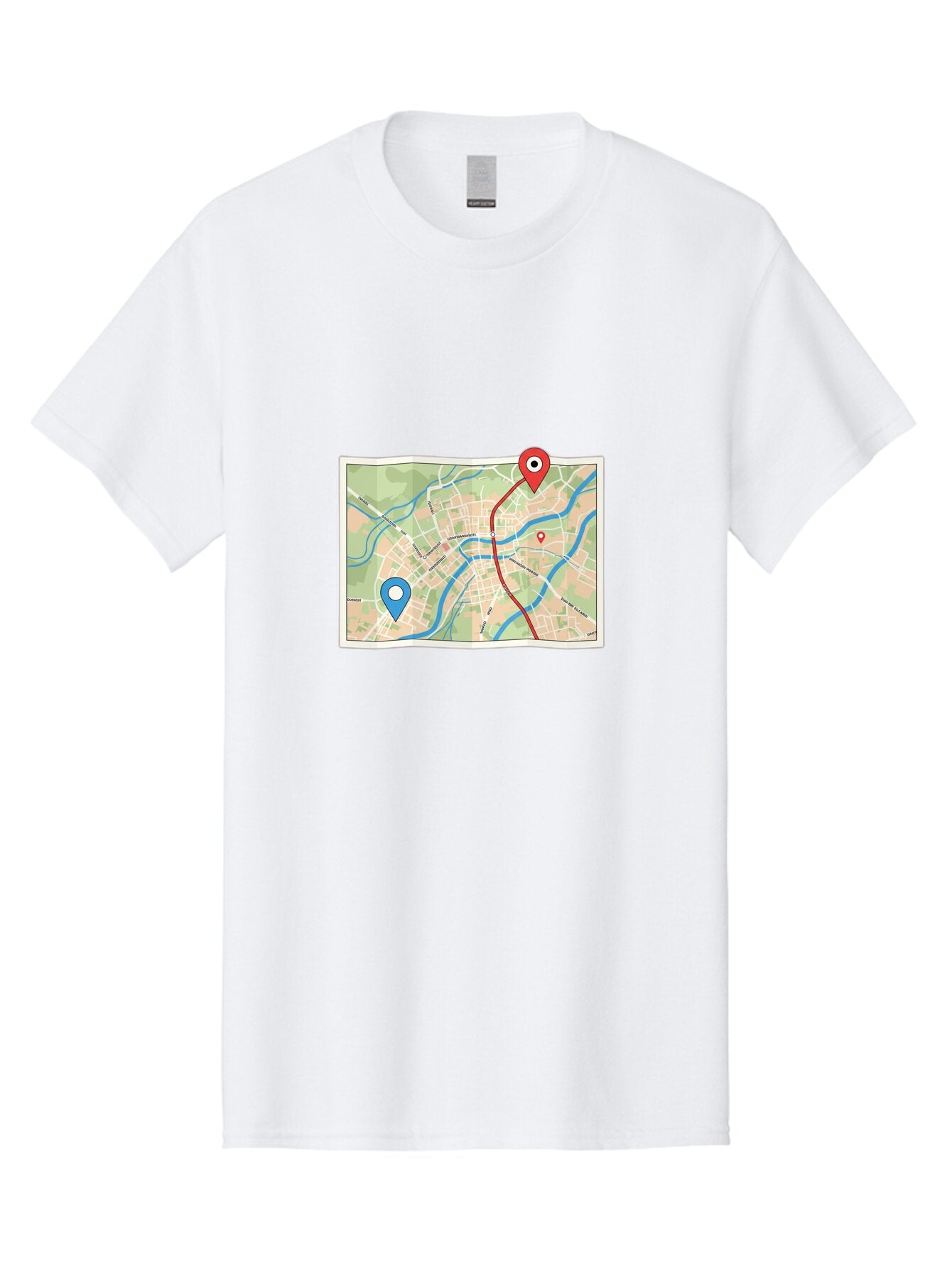 Map-With-Route Men'S Graphic Tee, 100% Cotton, Comfortable Casual Summer Wear, Machine Washable, Vintage Camera, Old Camera, Antique Camera, Black Camera, Classic Photography, Photography Equipment, Nostalgic Device, Film Camera, Camera Art Bam835 12
