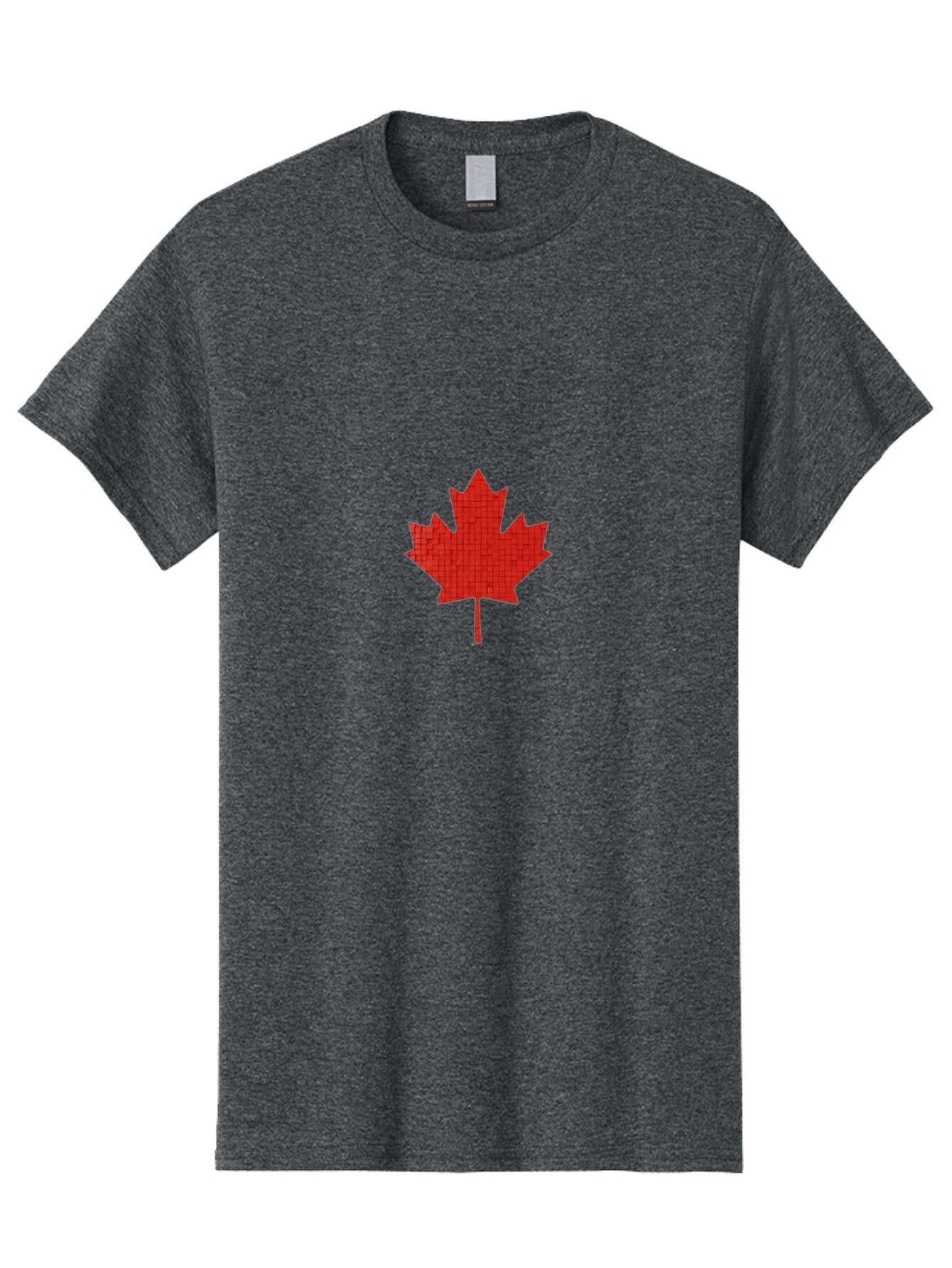 Maple-Leaf-Graphic Men'S Graphic Tee, 100% Cotton, Comfortable Casual Summer Wear, Machine Washable, Vintage Camera, Old Camera, Antique Camera, Black Camera, Classic Photography, Photography Equipment, Nostalgic Device, Film Camera, Bam836