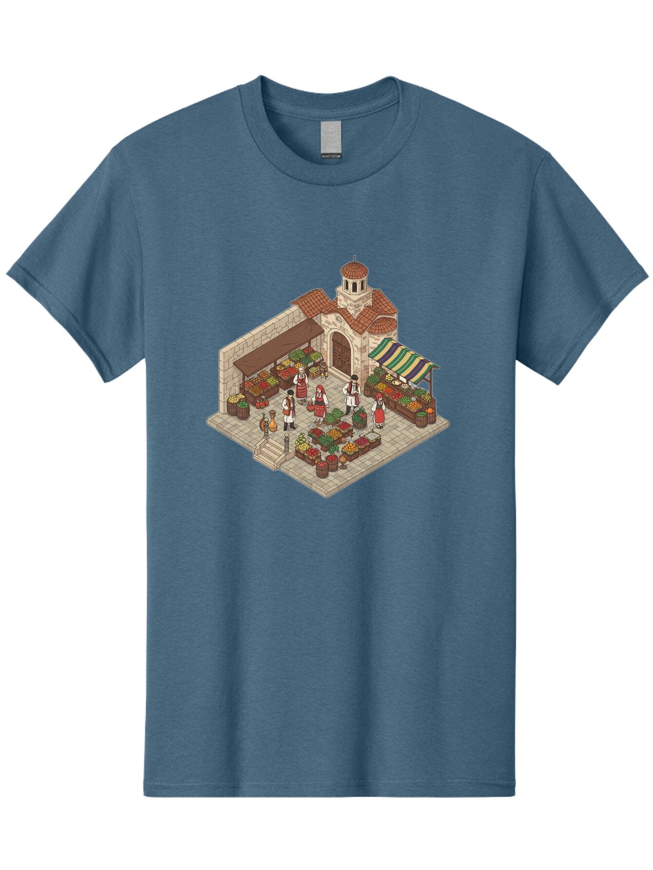 Market-Scene Men'S Graphic Tee, 100% Cotton, Comfortable Casual Summer Wear, Machine Washable, Vintage Camera, Old Camera, Antique Camera, Black Camera, Classic Photography, Photography Equipment, Nostalgic Device, Film Camera, Camera Art Bam838 11