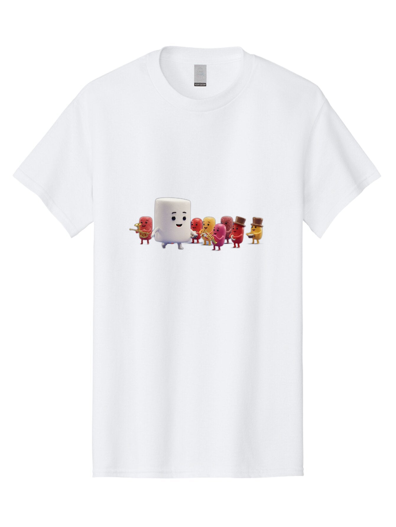 Marsh-Mallow-And-Jelly-Band Men'S Graphic Tee, 100% Cotton, Comfortable Casual Summer Wear, Machine Washable, Vintage Camera, Old Camera, Antique Camera, Black Camera, Classic Photography, Photography Equipment, Nostalgic Device, Film Camera, Bam840 5