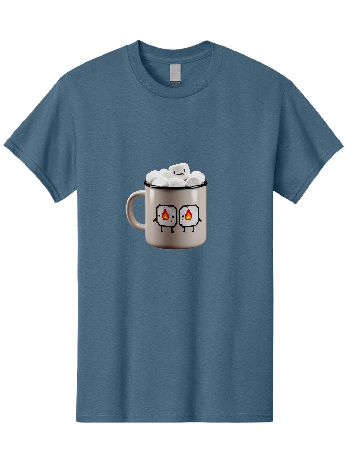 Marshmallow-Mug Men'S Graphic Tee, 100% Cotton, Comfortable Casual Summer Wear, Machine Washable, Vintage Camera, Old Camera, Antique Camera, Black Camera, Classic Photography, Photography Equipment, Nostalgic Device, Film Camera, Camera Art Bam845 9
