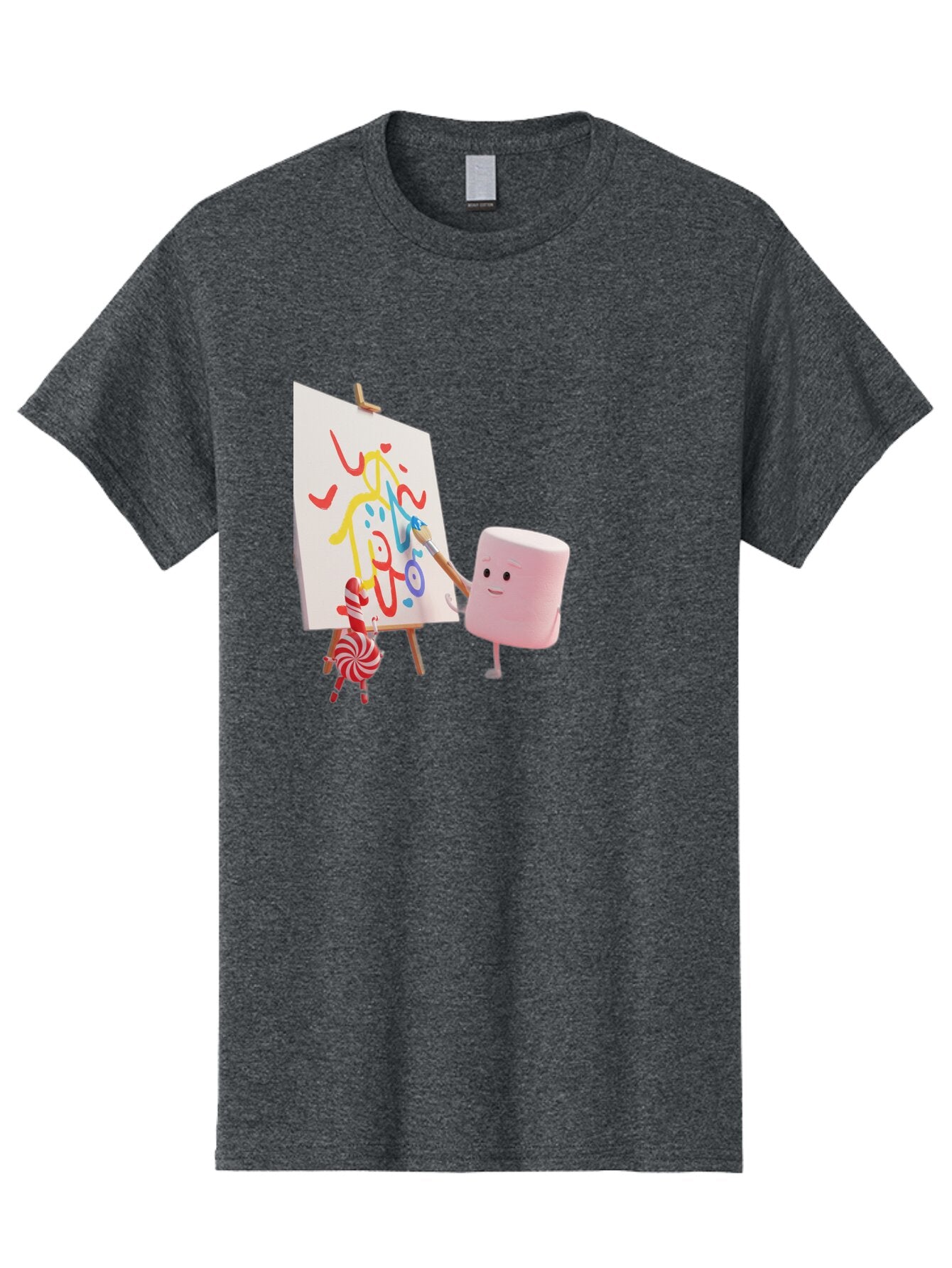 Marshmallow-Painter Men'S Graphic Tee, 100% Cotton, Comfortable Casual Summer Wear, Machine Washable, Vintage Camera, Old Camera, Antique Camera, Black Camera, Classic Photography, Photography Equipment, Nostalgic Device, Film Camera, Bam846 4