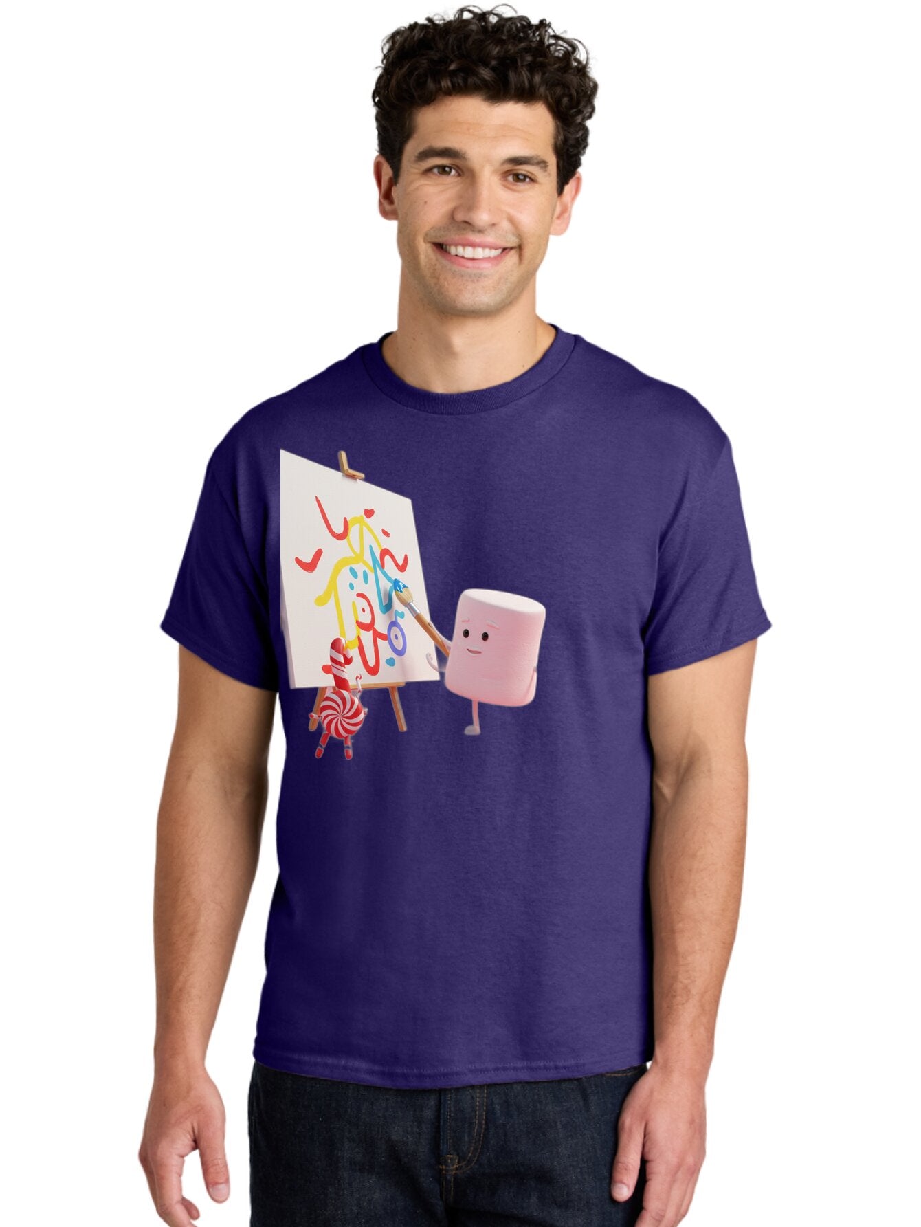 Marshmallow-Painter Men'S Graphic Tee, 100% Cotton, Comfortable Casual Summer Wear, Machine Washable, Vintage Camera, Old Camera, Antique Camera, Black Camera, Classic Photography, Photography Equipment, Nostalgic Device, Film Camera, Bam846 29