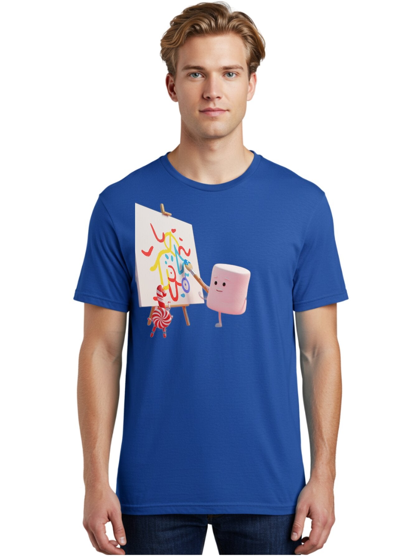 Marshmallow-Painter Men'S Graphic Tee, 100% Cotton, Comfortable Casual Summer Wear, Machine Washable, Vintage Camera, Old Camera, Antique Camera, Black Camera, Classic Photography, Photography Equipment, Nostalgic Device, Film Camera, Bam846 17