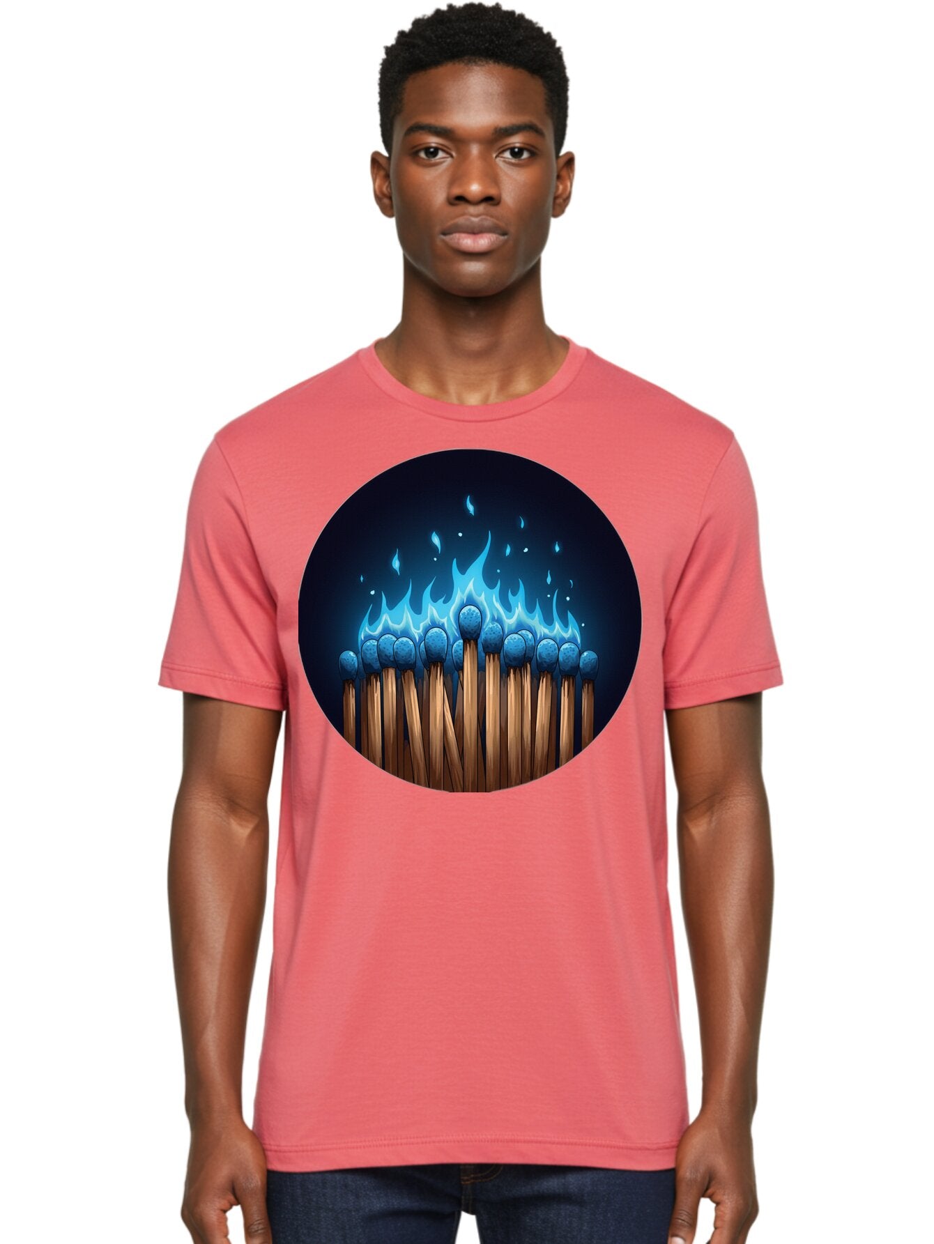 Matches-On-Fire Men'S Graphic Tee, 100% Cotton, Comfortable Casual Summer Wear, Machine Washable, Vintage Camera, Old Camera, Antique Camera, Black Camera, Classic Photography, Photography Equipment, Nostalgic Device, Film Camera, Camera Art Bam849 22