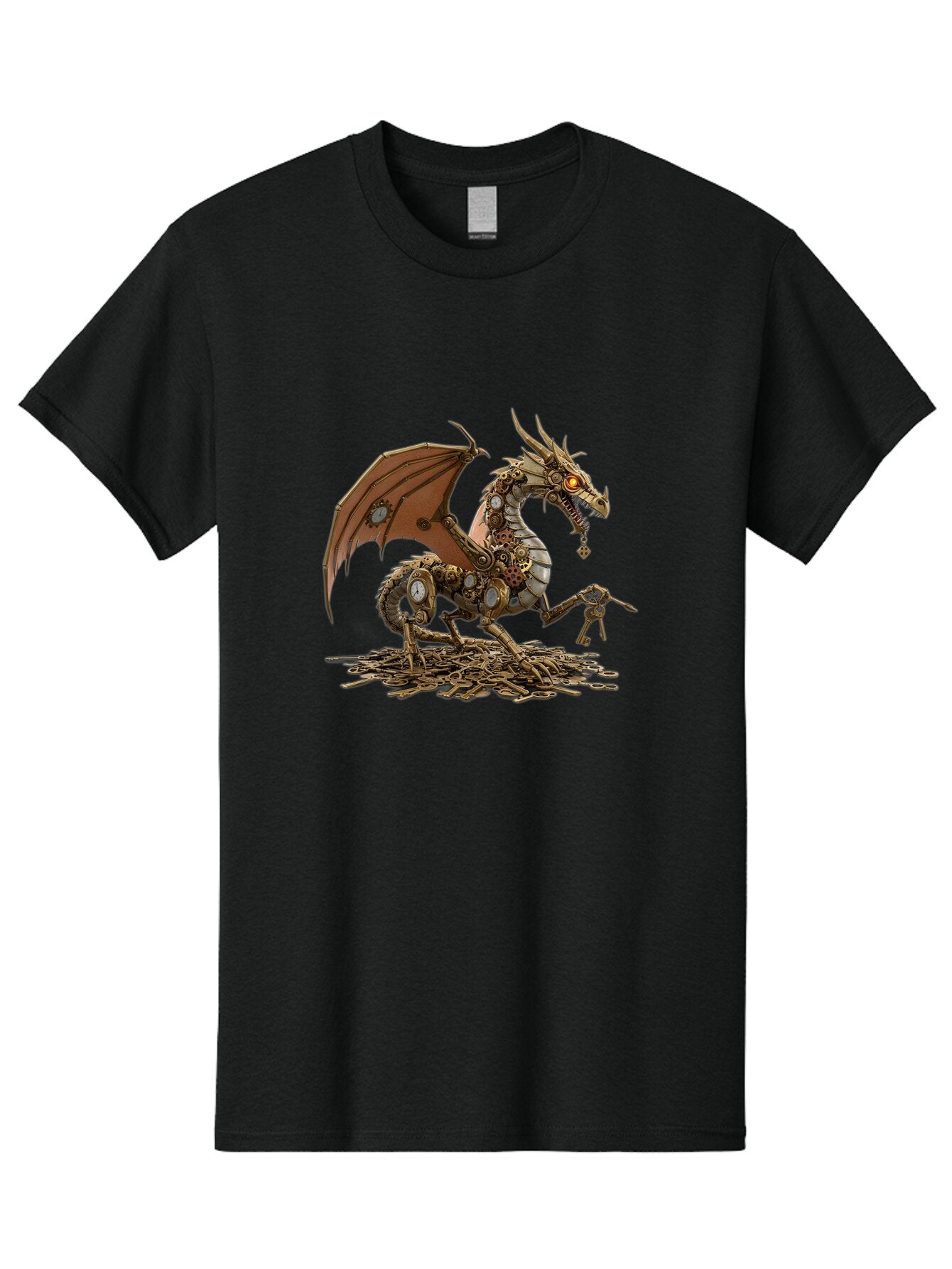 Mechanical-Dragon Men'S Graphic Tee, 100% Cotton, Comfortable Casual Summer Wear, Machine Washable, Vintage Camera, Old Camera, Antique Camera, Black Camera, Classic Photography, Photography Equipment, Nostalgic Device, Film Camera, Camera Art Bam852 8