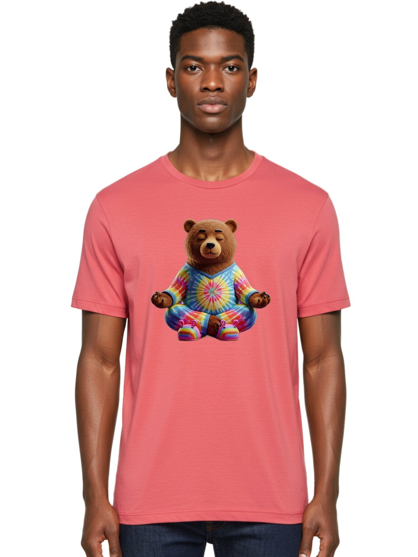 Meditating-Bear Men'S Graphic Tee, 100% Cotton, Comfortable Casual Summer Wear, Machine Washable, Vintage Camera, Old Camera, Antique Camera, Black Camera, Classic Photography, Photography Equipment, Nostalgic Device, Film Camera, Camera Art Bam853 24
