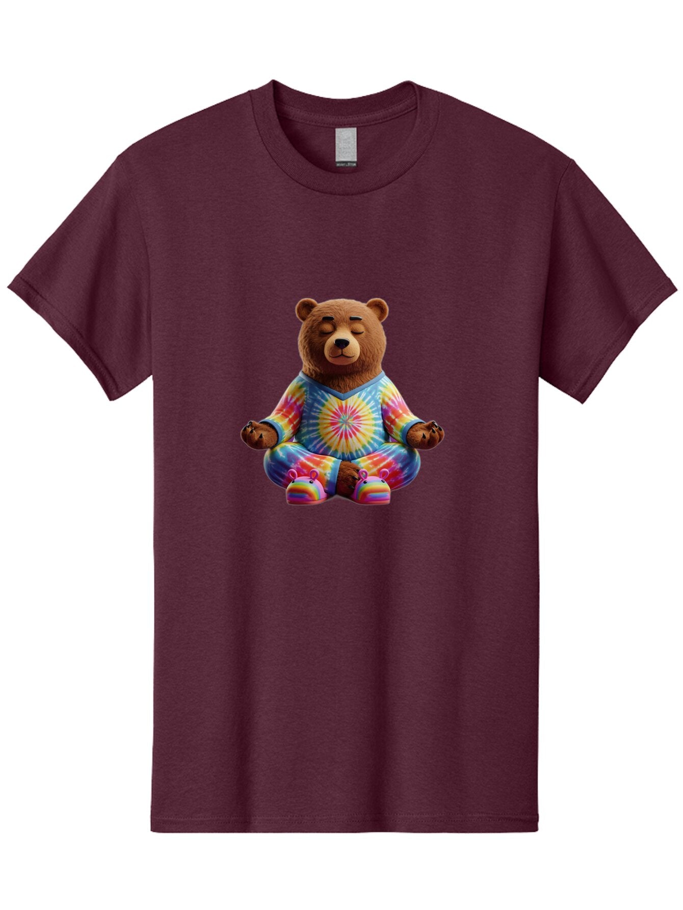 Meditating-Bear Men'S Graphic Tee, 100% Cotton, Comfortable Casual Summer Wear, Machine Washable, Vintage Camera, Old Camera, Antique Camera, Black Camera, Classic Photography, Photography Equipment, Nostalgic Device, Film Camera, Camera Art Bam853