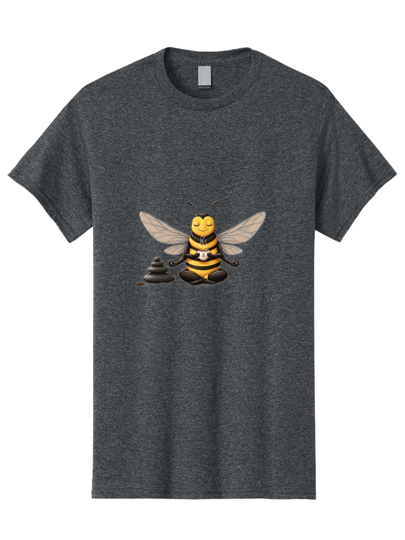 Meditating-Bee Men'S Graphic Tee, 100% Cotton, Comfortable Casual Summer Wear, Machine Washable, Vintage Camera, Old Camera, Antique Camera, Black Camera, Classic Photography, Photography Equipment, Nostalgic Device, Film Camera, Camera Art Bam854