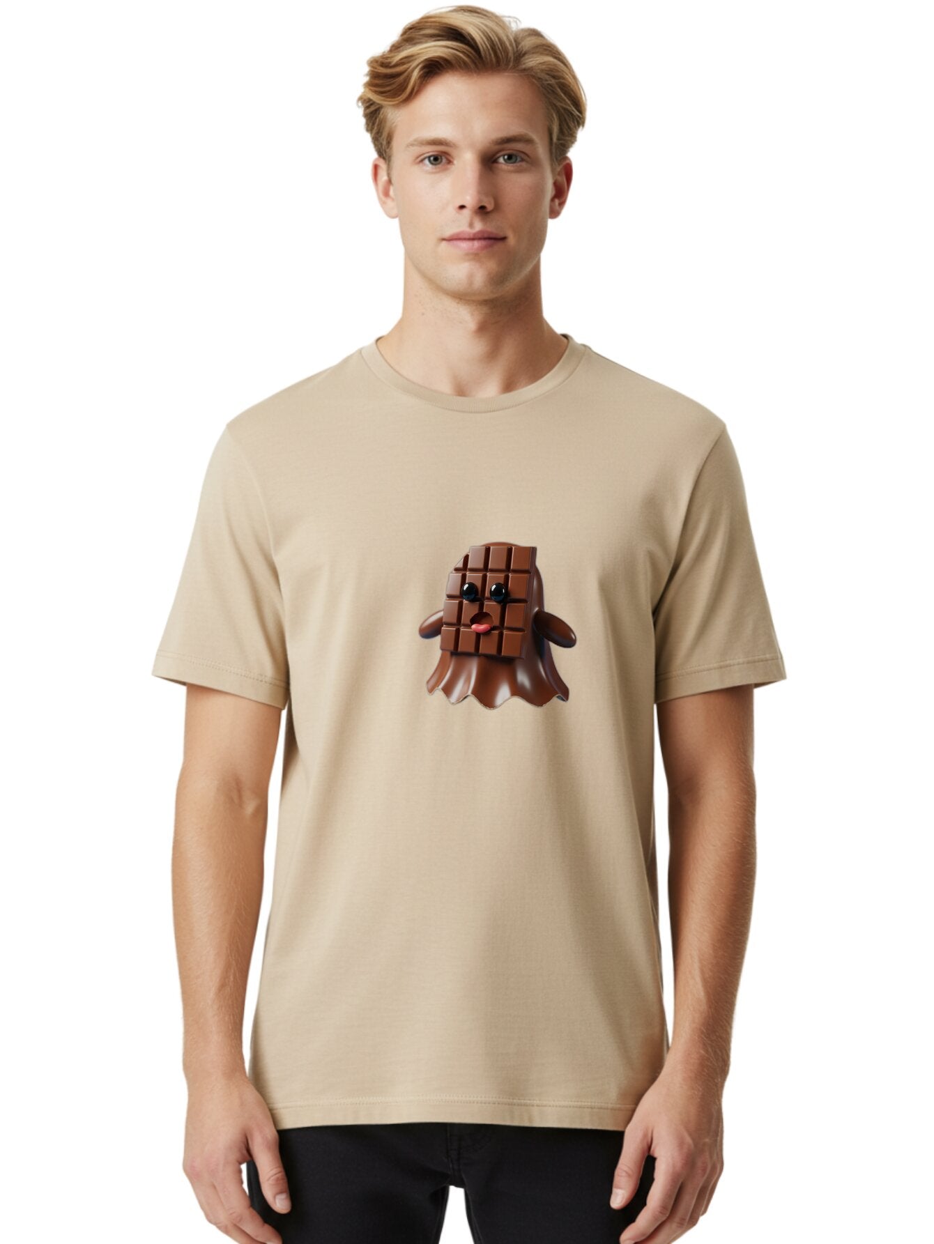 Melted-Chocolate Men'S Graphic Tee, 100% Cotton, Comfortable Casual Summer Wear, Machine Washable, Vintage Camera, Old Camera, Antique Camera, Black Camera, Classic Photography, Photography Equipment, Nostalgic Device, Film Camera, Camera Art Bam855 24
