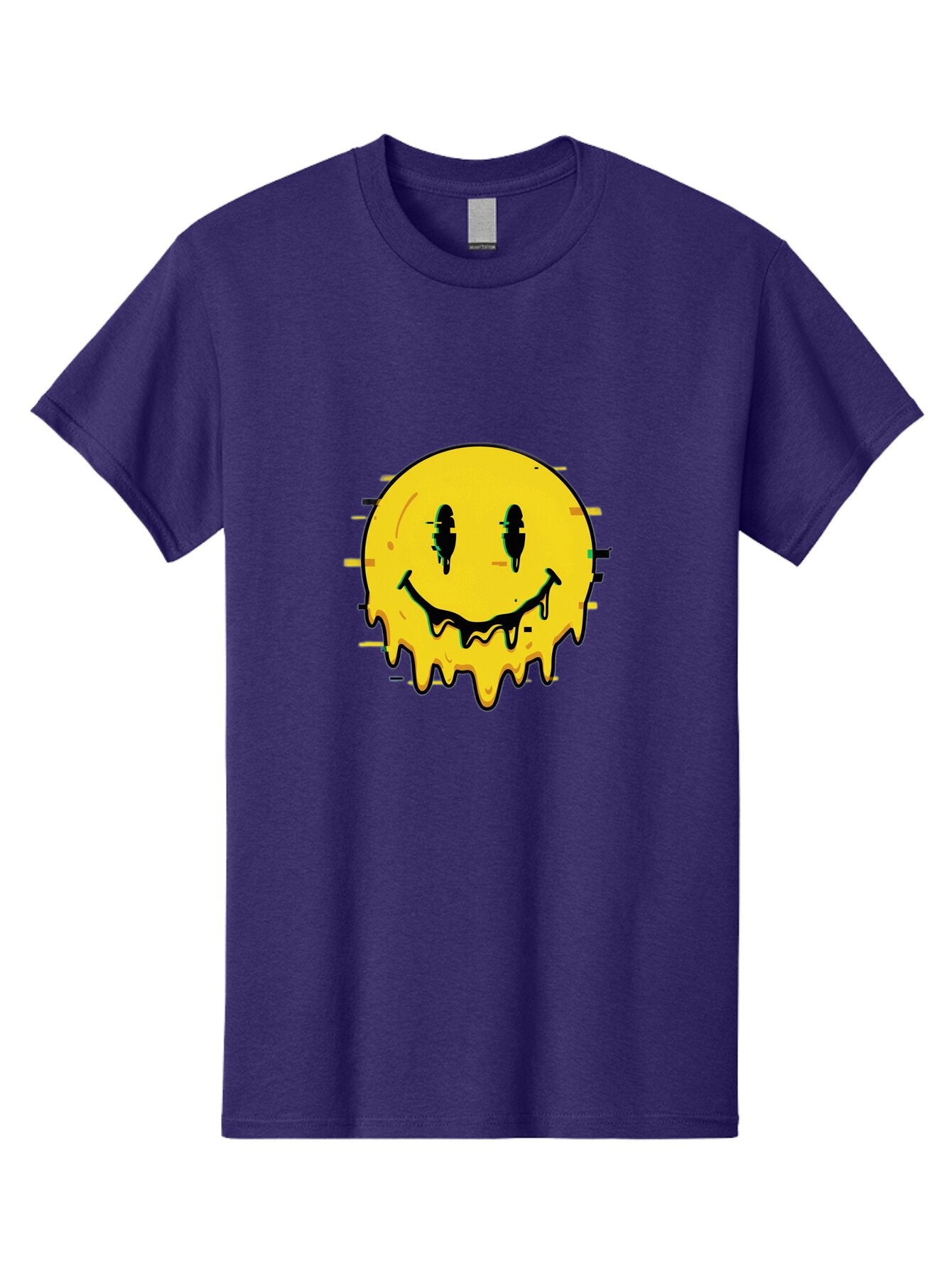 Melted-Smiley-Face-1 Men'S Graphic Tee, 100% Cotton, Comfortable Casual Summer Wear, Machine Washable, Vintage Camera, Old Camera, Antique Camera, Black Camera, Classic Photography, Photography Equipment, Nostalgic Device, Film Camera, Bam856 14