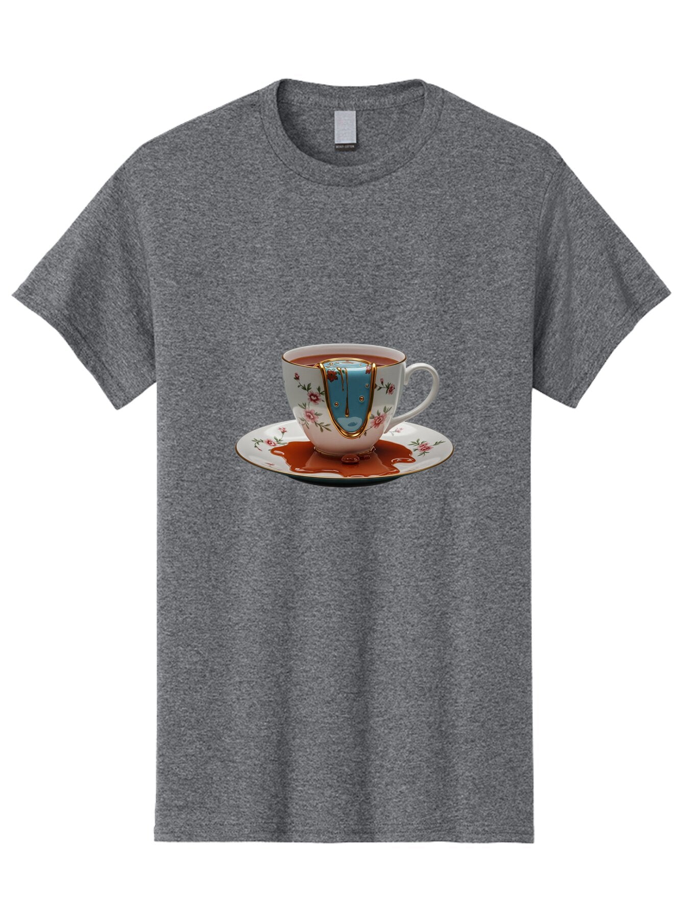 Melting-Coffee-Cup Men'S Graphic Tee, 100% Cotton, Comfortable Casual Summer Wear, Machine Washable, Vintage Camera, Old Camera, Antique Camera, Black Camera, Classic Photography, Photography Equipment, Nostalgic Device, Film Camera, Bam863 3