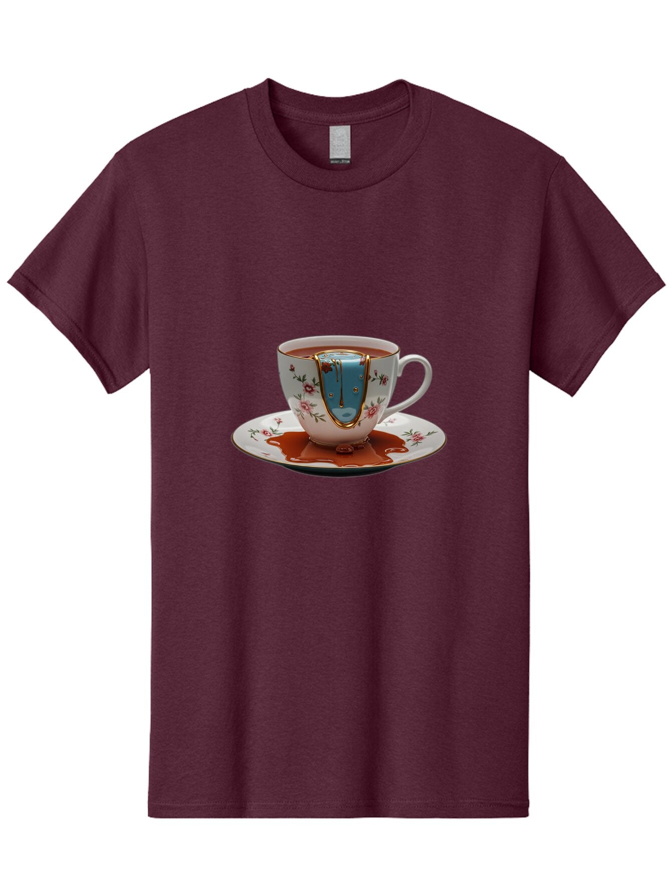 Melting-Coffee-Cup Men'S Graphic Tee, 100% Cotton, Comfortable Casual Summer Wear, Machine Washable, Vintage Camera, Old Camera, Antique Camera, Black Camera, Classic Photography, Photography Equipment, Nostalgic Device, Film Camera, Bam863 5