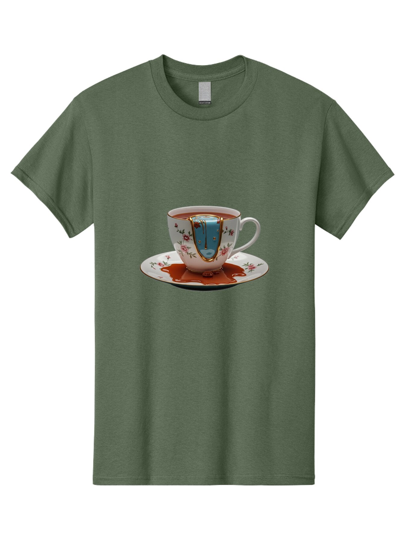 Melting-Coffee-Cup Men'S Graphic Tee, 100% Cotton, Comfortable Casual Summer Wear, Machine Washable, Vintage Camera, Old Camera, Antique Camera, Black Camera, Classic Photography, Photography Equipment, Nostalgic Device, Film Camera, Bam863 15