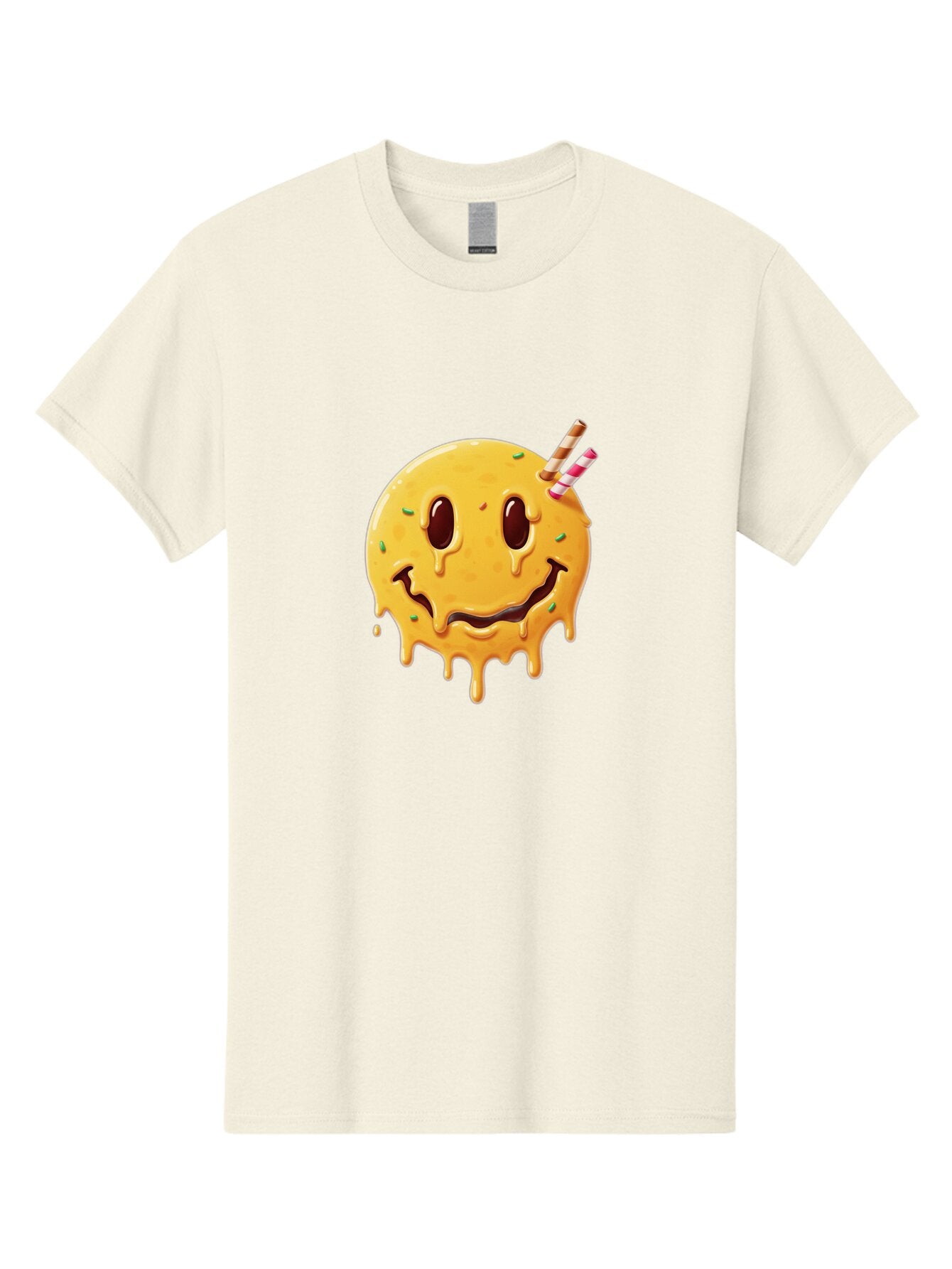 Melting-Smiley-Face-1 Men'S Graphic Tee, 100% Cotton, Comfortable Casual Summer Wear, Machine Washable, Vintage Camera, Old Camera, Antique Camera, Black Camera, Classic Photography, Photography Equipment, Nostalgic Device, Film Camera, Bam871 6