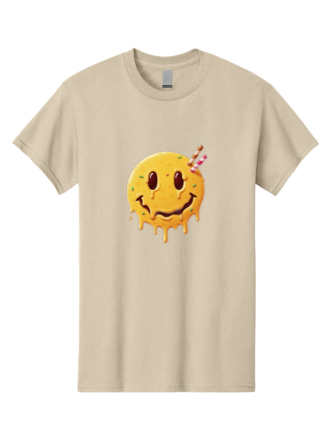 Melting-Smiley-Face-1 Men'S Graphic Tee, 100% Cotton, Comfortable Casual Summer Wear, Machine Washable, Vintage Camera, Old Camera, Antique Camera, Black Camera, Classic Photography, Photography Equipment, Nostalgic Device, Film Camera, Bam871 10