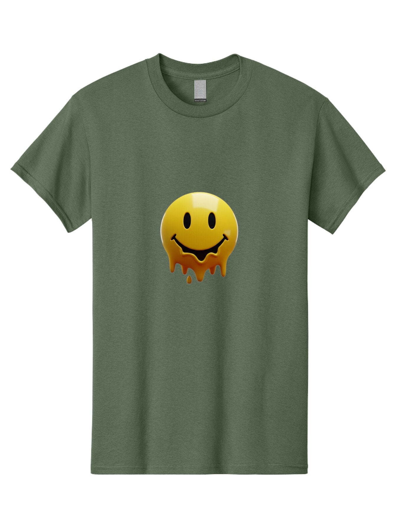 Melting-Smiley-Face Men'S Graphic Tee, 100% Cotton, Comfortable Casual Summer Wear, Machine Washable, Vintage Camera, Old Camera, Antique Camera, Black Camera, Classic Photography, Photography Equipment, Nostalgic Device, Film Camera, Bam872 11