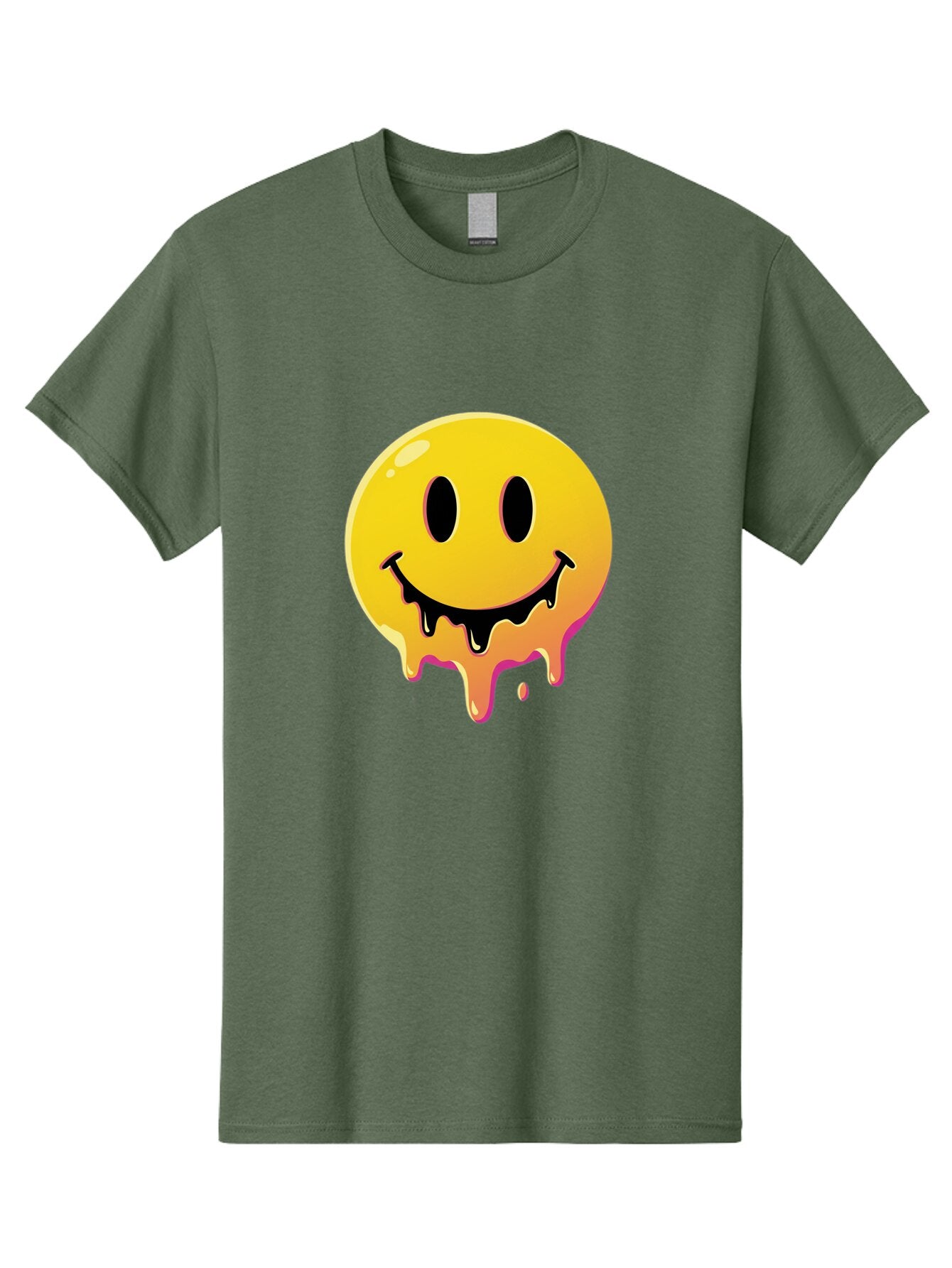 Melting-Smiley Men'S Graphic Tee, 100% Cotton, Comfortable Casual Summer Wear, Machine Washable, Vintage Camera, Old Camera, Antique Camera, Black Camera, Classic Photography, Photography Equipment, Nostalgic Device, Film Camera, Camera Art Bam874 14