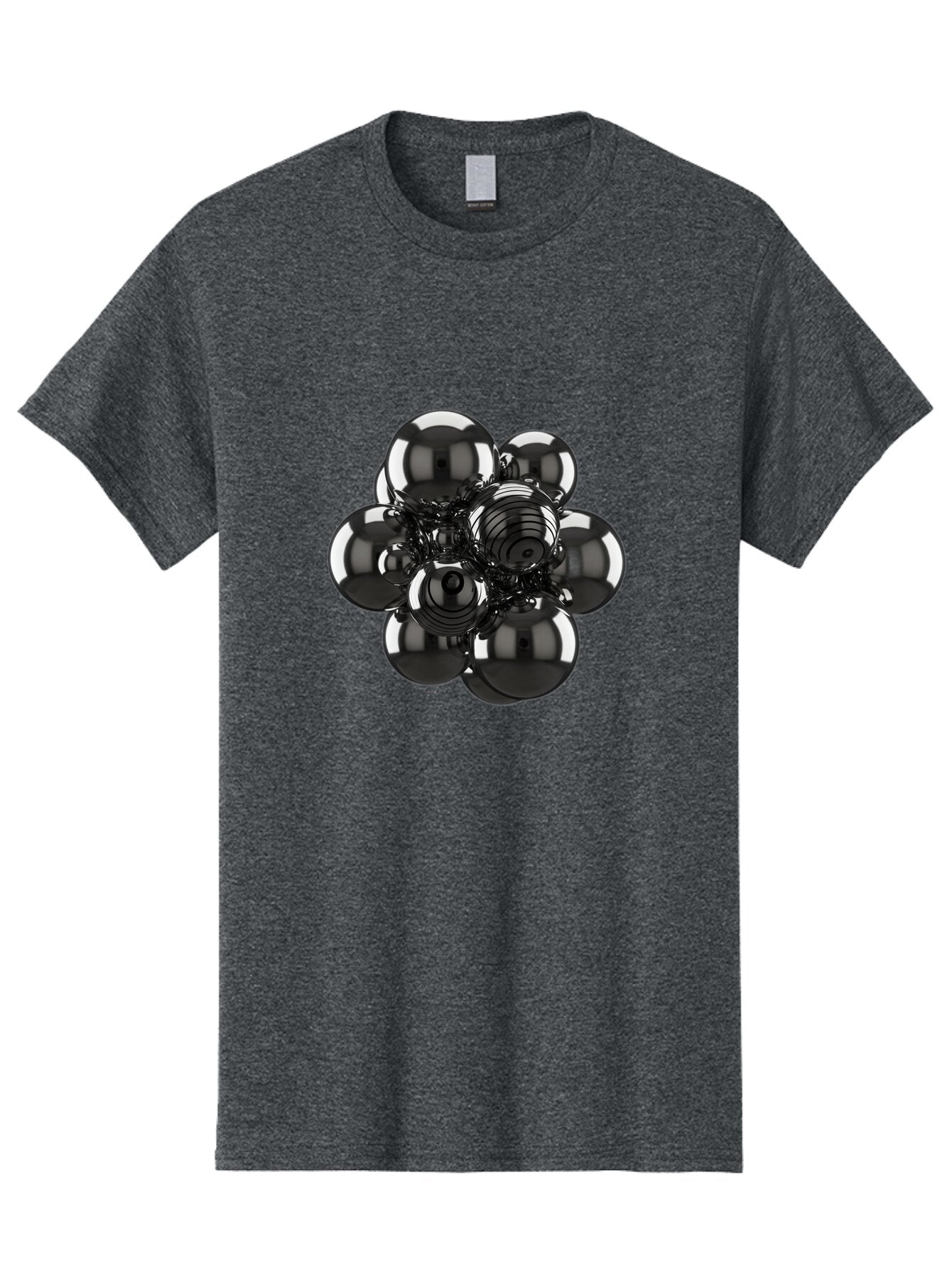 Metallic-Spheres-Cluster Men'S Graphic Tee, 100% Cotton, Comfortable Casual Summer Wear, Machine Washable, Vintage Camera, Old Camera, Antique Camera, Black Camera, Classic Photography, Photography Equipment, Nostalgic Device, Film Camera, Bam881 12