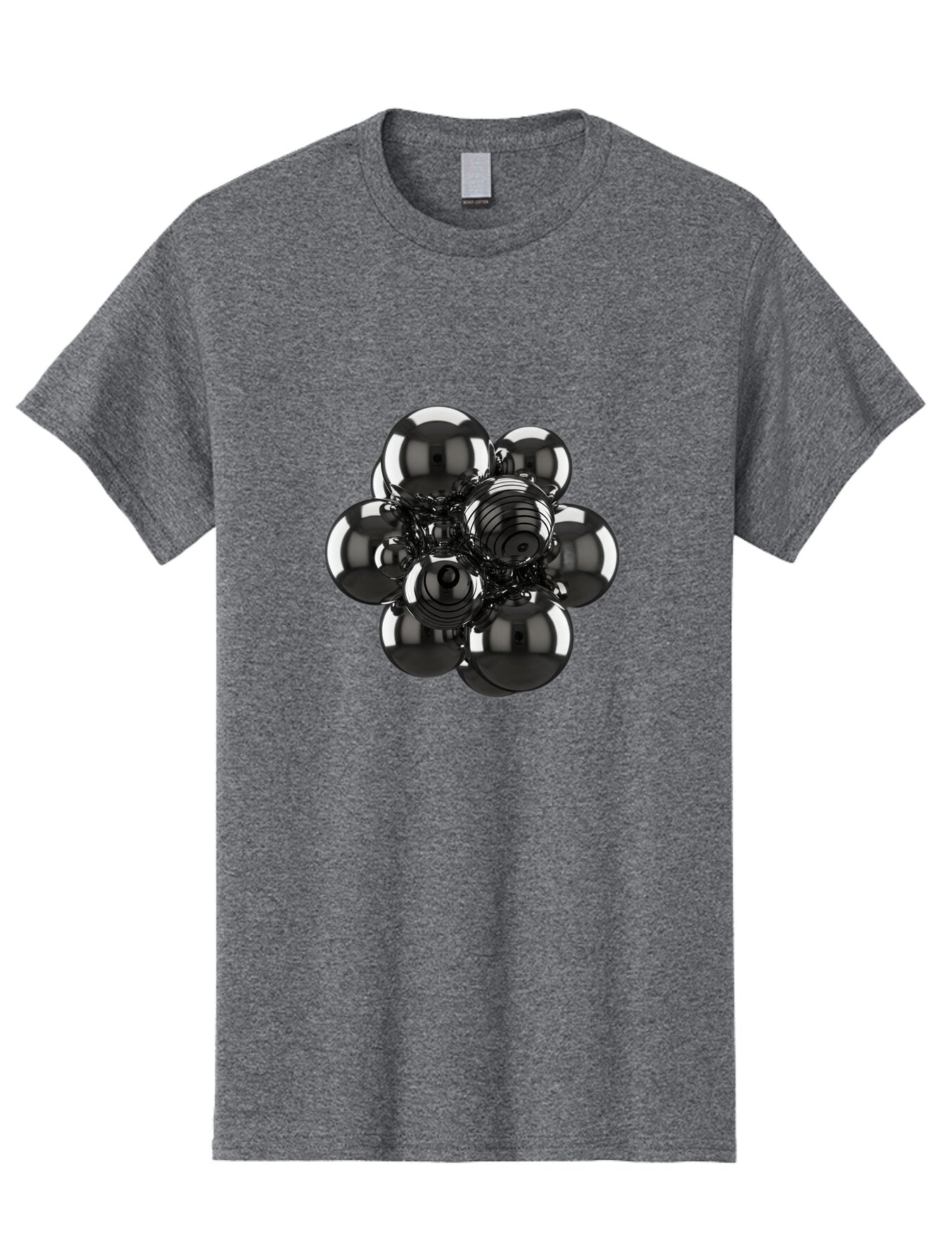 Metallic-Spheres-Cluster Men'S Graphic Tee, 100% Cotton, Comfortable Casual Summer Wear, Machine Washable, Vintage Camera, Old Camera, Antique Camera, Black Camera, Classic Photography, Photography Equipment, Nostalgic Device, Film Camera, Bam881 5