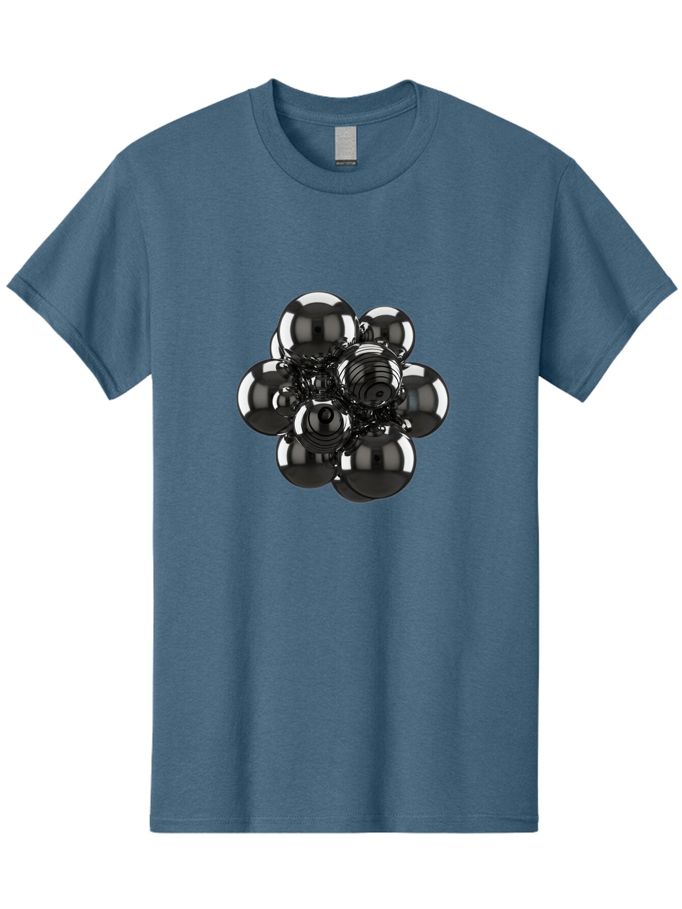 Metallic-Spheres-Cluster Men'S Graphic Tee, 100% Cotton, Comfortable Casual Summer Wear, Machine Washable, Vintage Camera, Old Camera, Antique Camera, Black Camera, Classic Photography, Photography Equipment, Nostalgic Device, Film Camera, Bam881 6