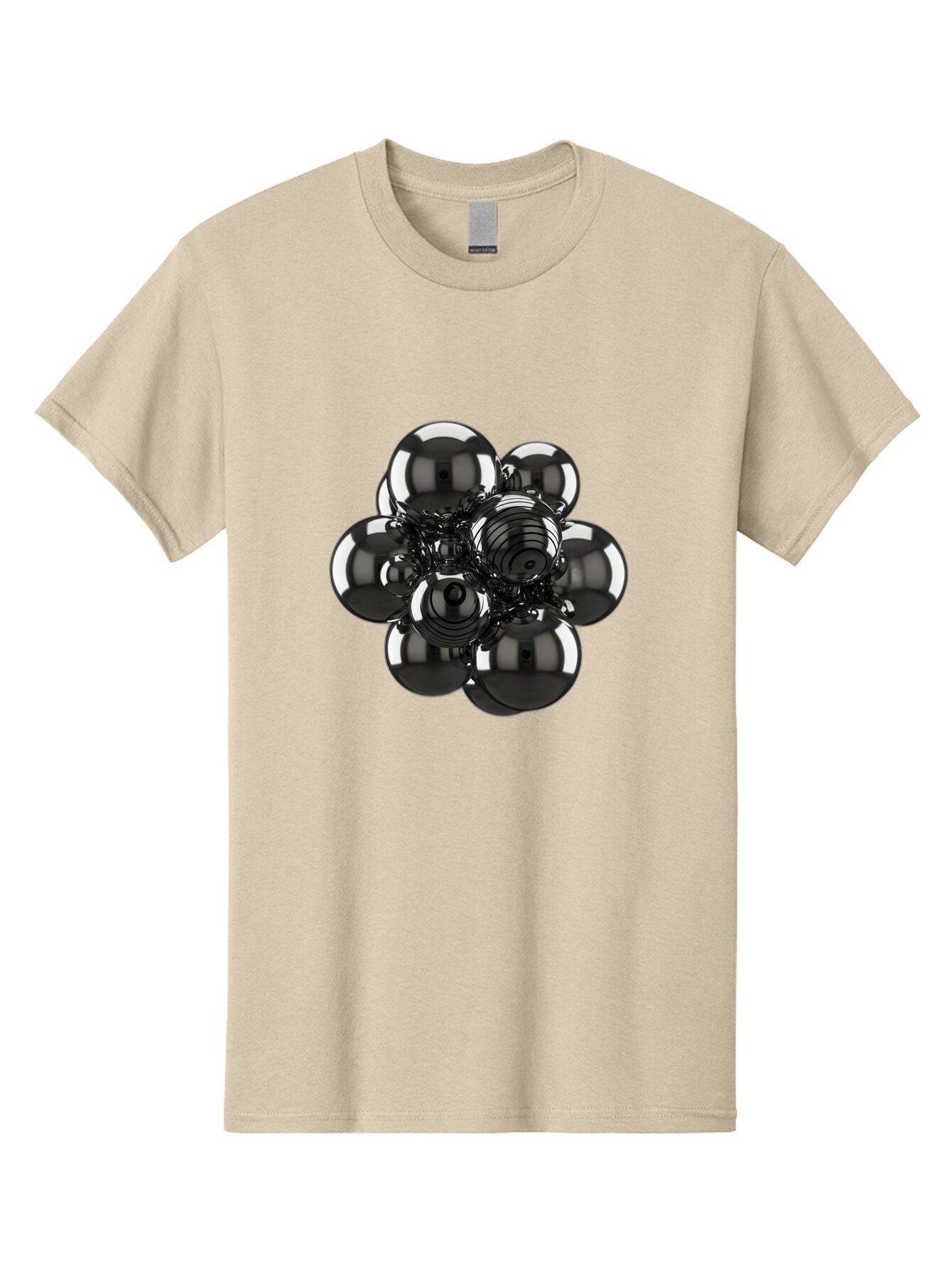 Metallic-Spheres-Cluster Men'S Graphic Tee, 100% Cotton, Comfortable Casual Summer Wear, Machine Washable, Vintage Camera, Old Camera, Antique Camera, Black Camera, Classic Photography, Photography Equipment, Nostalgic Device, Film Camera, Bam881 15
