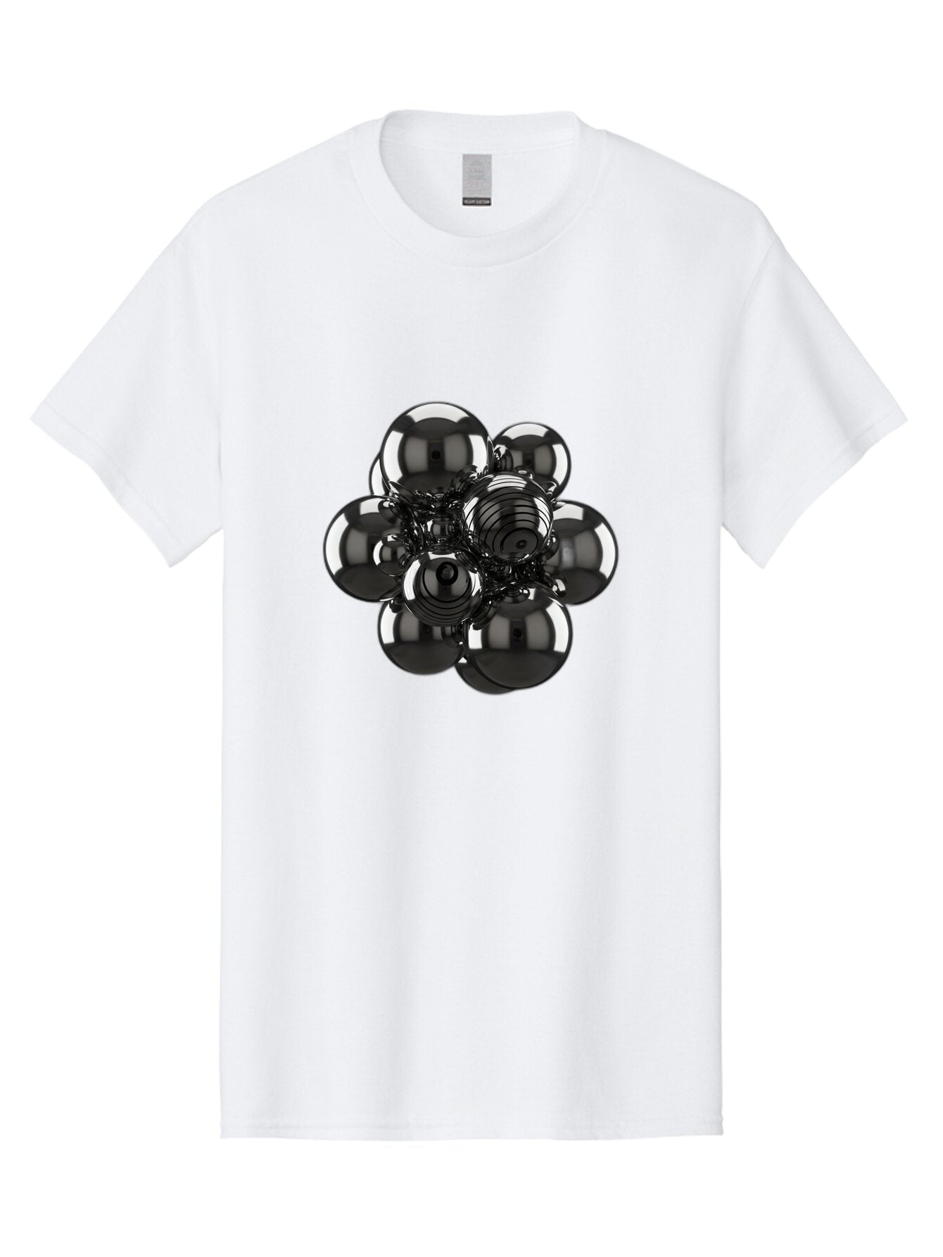 Metallic-Spheres-Cluster Men'S Graphic Tee, 100% Cotton, Comfortable Casual Summer Wear, Machine Washable, Vintage Camera, Old Camera, Antique Camera, Black Camera, Classic Photography, Photography Equipment, Nostalgic Device, Film Camera, Bam881 8