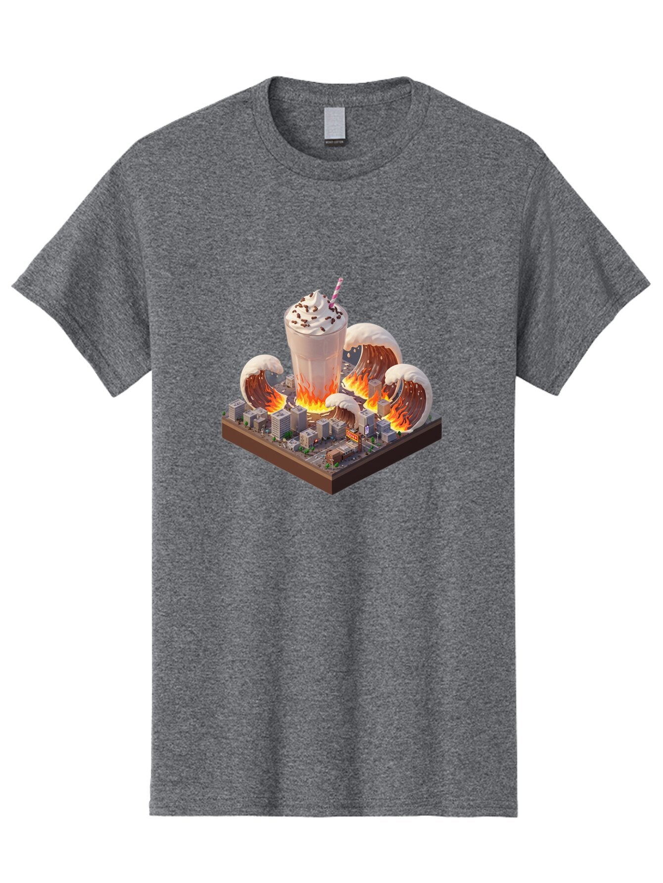 Mocha-Milkshake Men'S Graphic Tee, 100% Cotton, Comfortable Casual Summer Wear, Machine Washable, Vintage Camera, Old Camera, Antique Camera, Black Camera, Classic Photography, Photography Equipment, Nostalgic Device, Film Camera, Camera Art Bam894 3