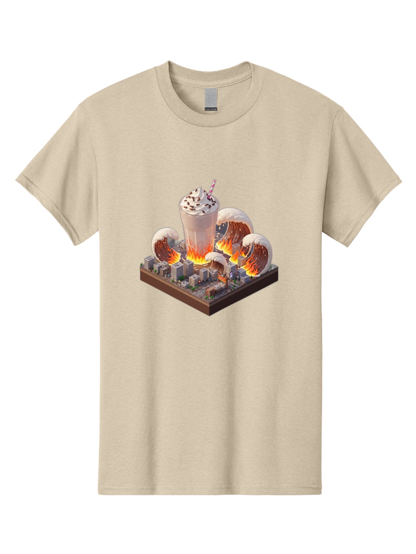 Mocha-Milkshake Men'S Graphic Tee, 100% Cotton, Comfortable Casual Summer Wear, Machine Washable, Vintage Camera, Old Camera, Antique Camera, Black Camera, Classic Photography, Photography Equipment, Nostalgic Device, Film Camera, Camera Art Bam894 5