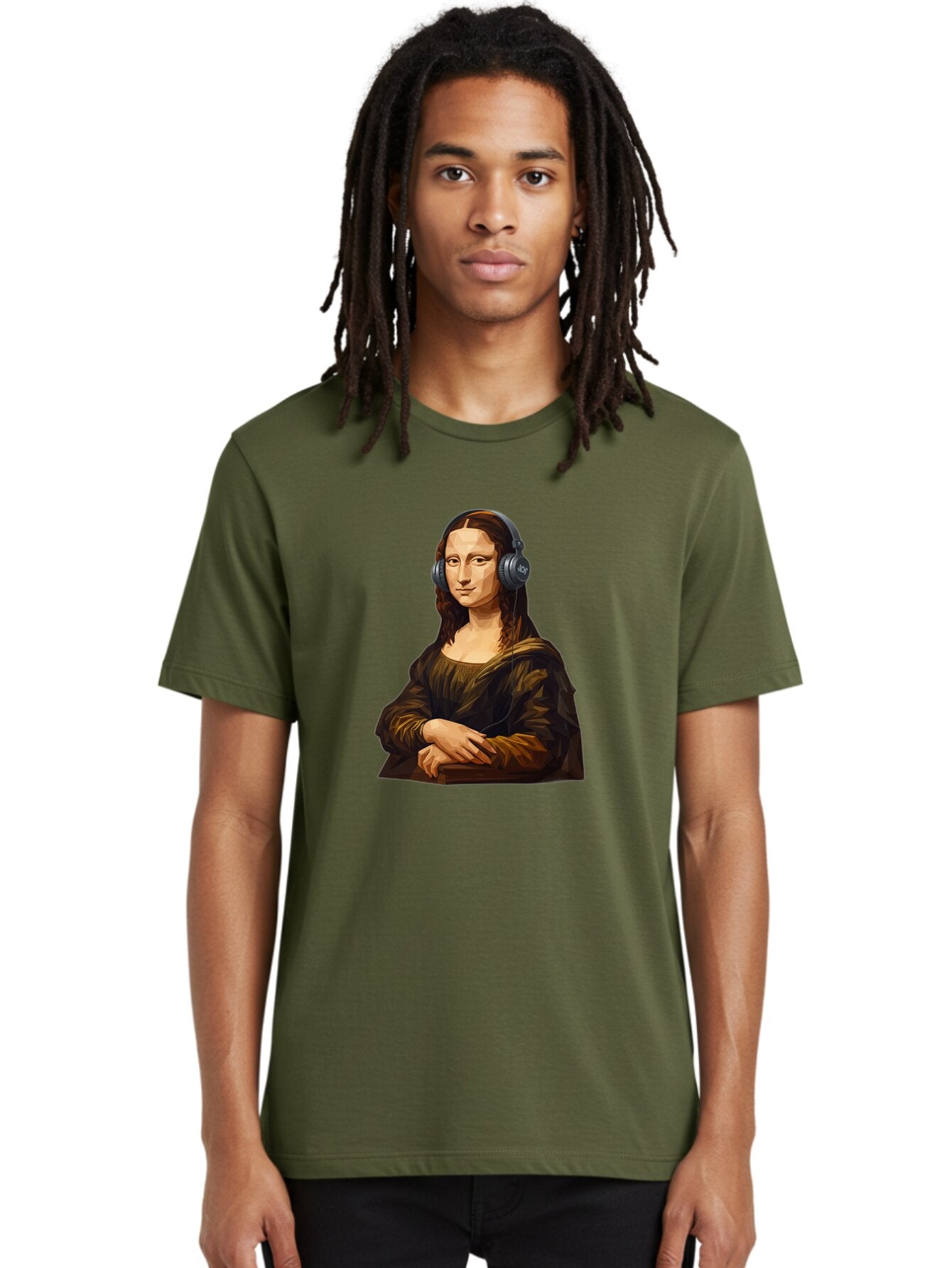 Mona-Lisa-1 Men'S Graphic Tee, 100% Cotton, Comfortable Casual Summer Wear, Machine Washable, Vintage Camera, Old Camera, Antique Camera, Black Camera, Classic Photography, Photography Equipment, Nostalgic Device, Film Camera, Camera Art Bam896 30