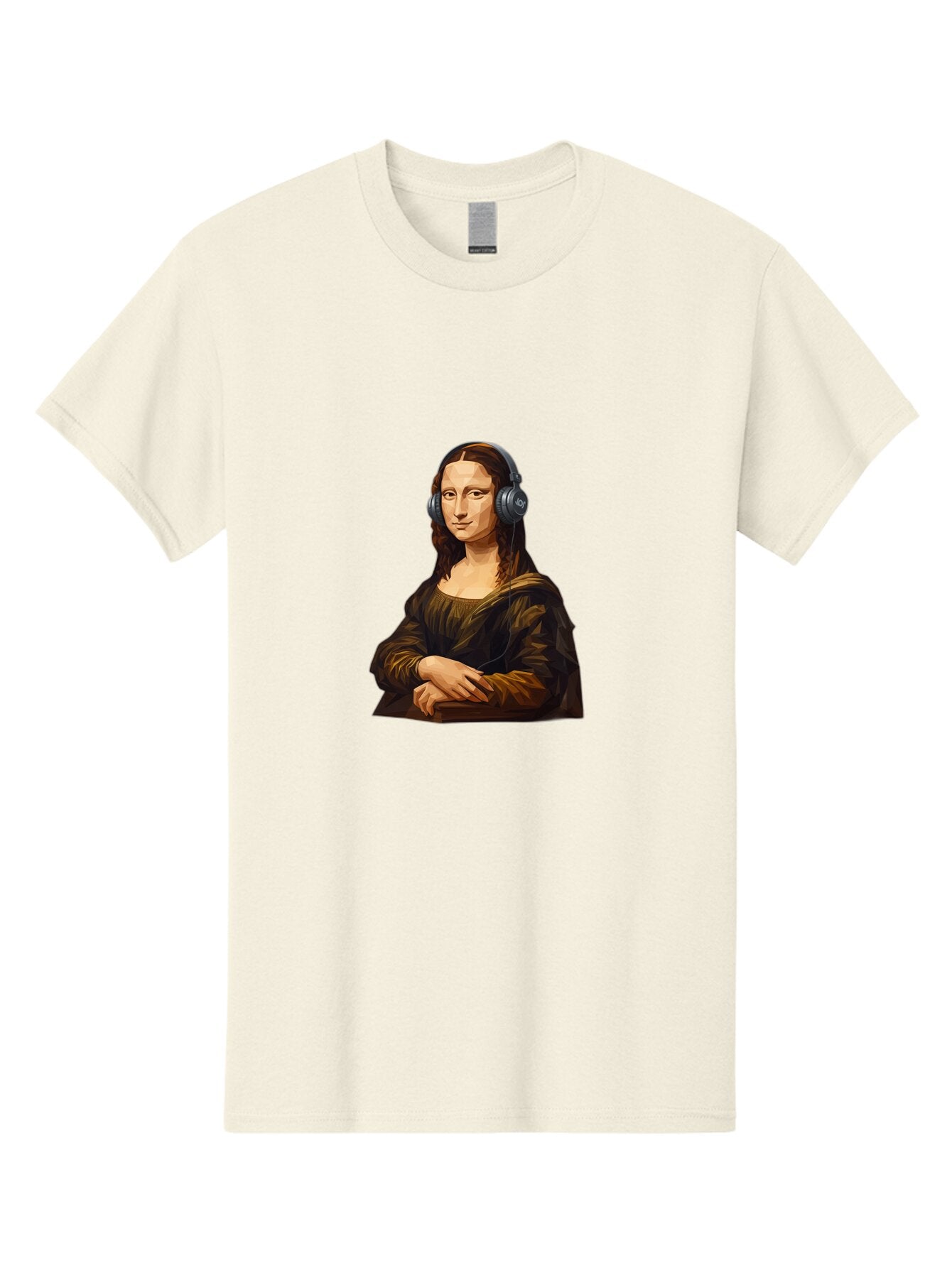 Mona-Lisa-1 Men'S Graphic Tee, 100% Cotton, Comfortable Casual Summer Wear, Machine Washable, Vintage Camera, Old Camera, Antique Camera, Black Camera, Classic Photography, Photography Equipment, Nostalgic Device, Film Camera, Camera Art Bam896 8