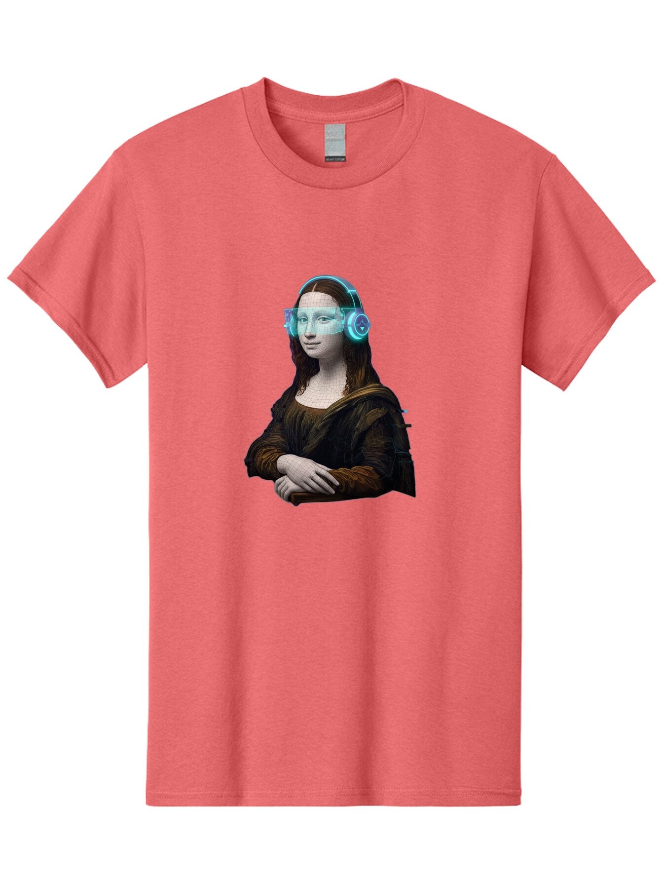 Mona-Lisa-2 Men'S Graphic Tee, 100% Cotton, Comfortable Casual Summer Wear, Machine Washable, Vintage Camera, Old Camera, Antique Camera, Black Camera, Classic Photography, Photography Equipment, Nostalgic Device, Film Camera, Camera Art Bam897 13
