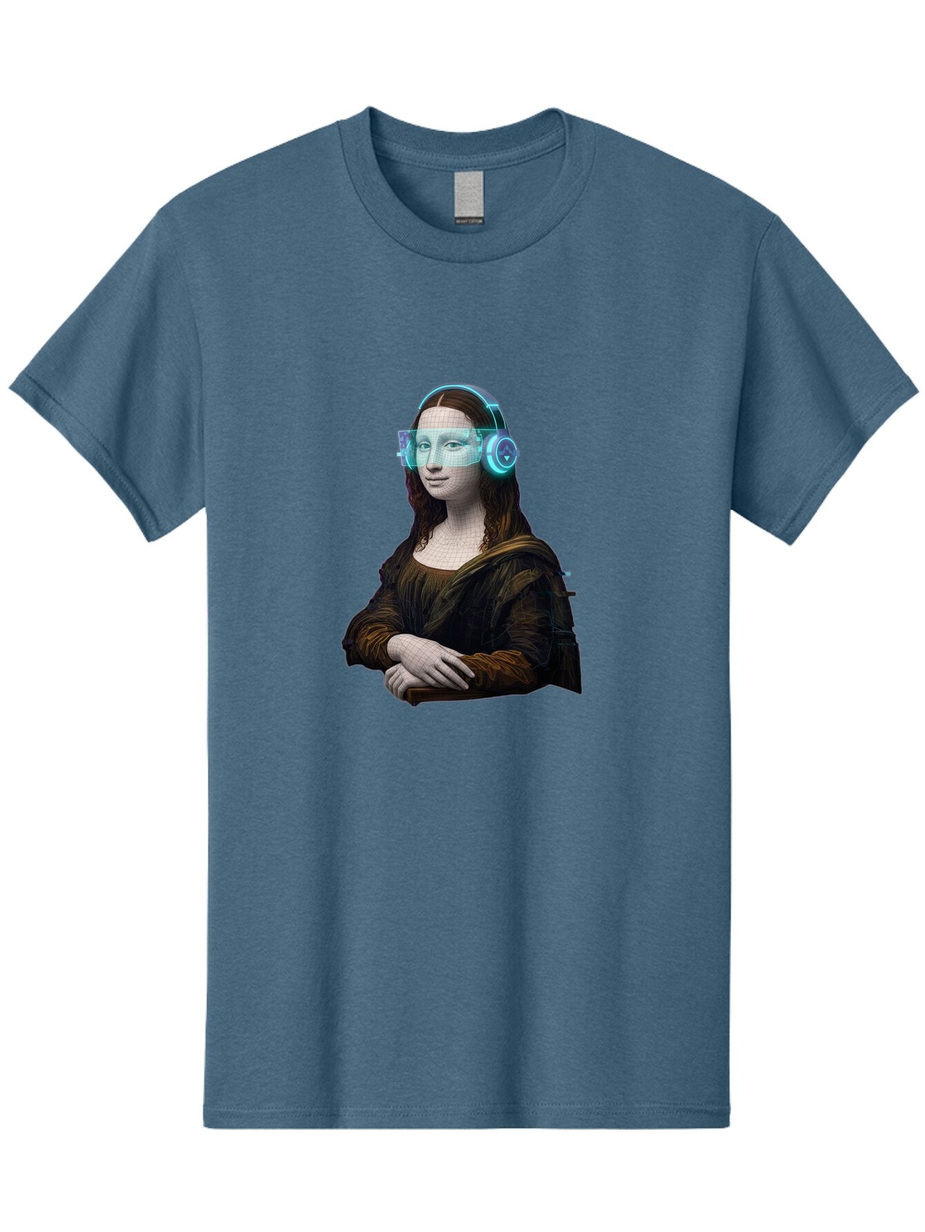 Mona-Lisa-2 Men'S Graphic Tee, 100% Cotton, Comfortable Casual Summer Wear, Machine Washable, Vintage Camera, Old Camera, Antique Camera, Black Camera, Classic Photography, Photography Equipment, Nostalgic Device, Film Camera, Camera Art Bam897 11