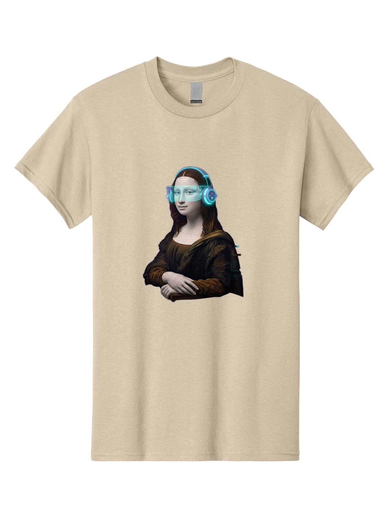 Mona-Lisa-2 Men'S Graphic Tee, 100% Cotton, Comfortable Casual Summer Wear, Machine Washable, Vintage Camera, Old Camera, Antique Camera, Black Camera, Classic Photography, Photography Equipment, Nostalgic Device, Film Camera, Camera Art Bam897 12