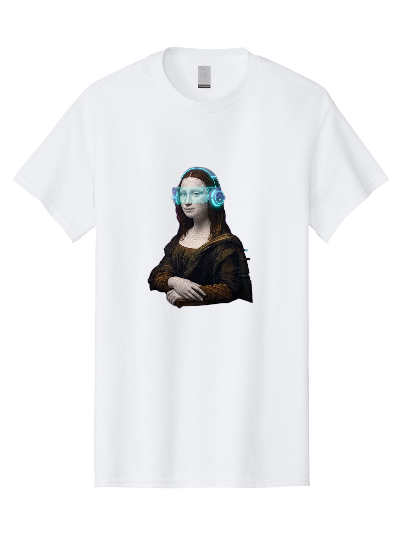 Mona-Lisa-2 Men'S Graphic Tee, 100% Cotton, Comfortable Casual Summer Wear, Machine Washable, Vintage Camera, Old Camera, Antique Camera, Black Camera, Classic Photography, Photography Equipment, Nostalgic Device, Film Camera, Camera Art Bam897 8