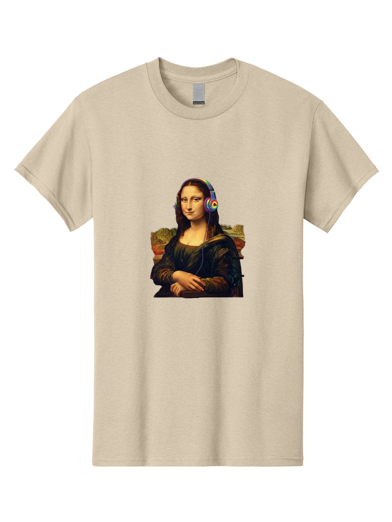 Mona-Lisa-4 Men'S Graphic Tee, 100% Cotton, Comfortable Casual Summer Wear, Machine Washable, Vintage Camera, Old Camera, Antique Camera, Black Camera, Classic Photography, Photography Equipment, Nostalgic Device, Film Camera, Camera Art Bam899 15