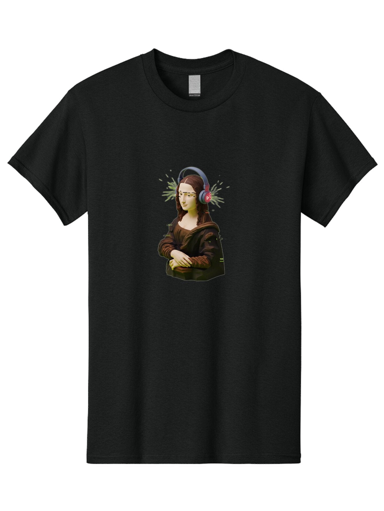 Mona-Lisa-5 Men'S Graphic Tee, 100% Cotton, Comfortable Casual Summer Wear, Machine Washable, Vintage Camera, Old Camera, Antique Camera, Black Camera, Classic Photography, Photography Equipment, Nostalgic Device, Film Camera, Camera Art Bam900 6