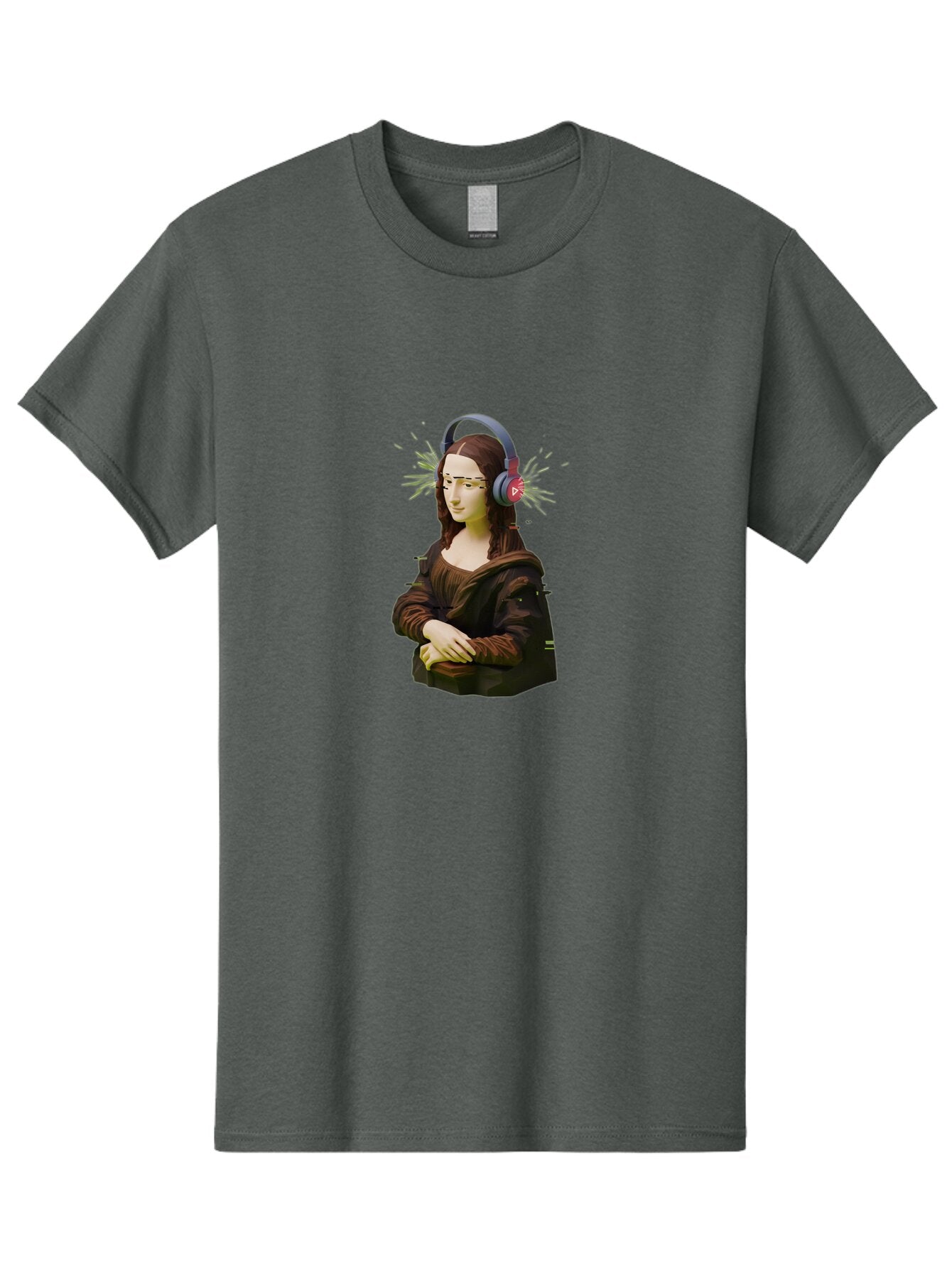 Mona-Lisa-5 Men'S Graphic Tee, 100% Cotton, Comfortable Casual Summer Wear, Machine Washable, Vintage Camera, Old Camera, Antique Camera, Black Camera, Classic Photography, Photography Equipment, Nostalgic Device, Film Camera, Camera Art Bam900 5