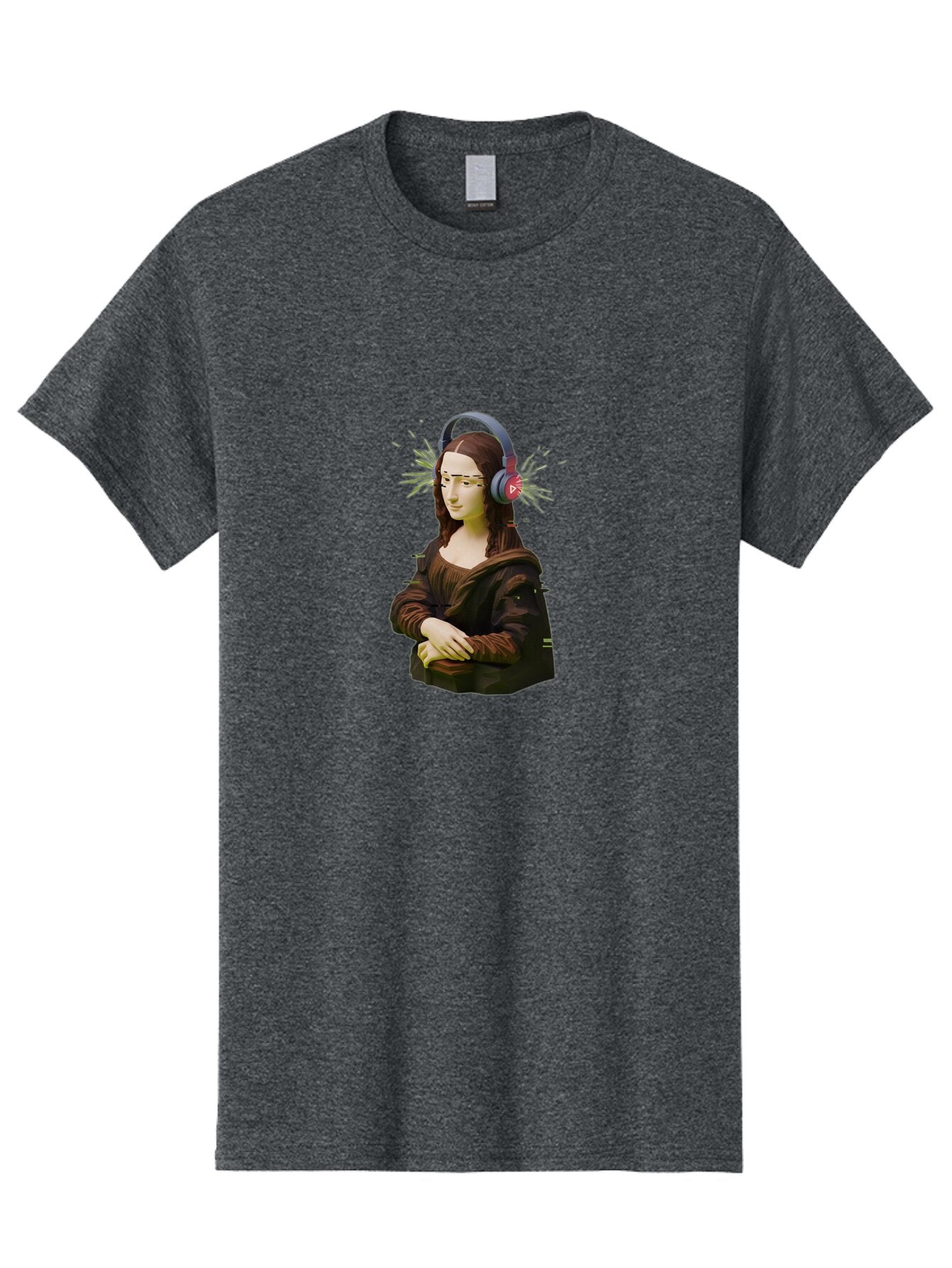 Mona-Lisa-5 Men'S Graphic Tee, 100% Cotton, Comfortable Casual Summer Wear, Machine Washable, Vintage Camera, Old Camera, Antique Camera, Black Camera, Classic Photography, Photography Equipment, Nostalgic Device, Film Camera, Camera Art Bam900 9