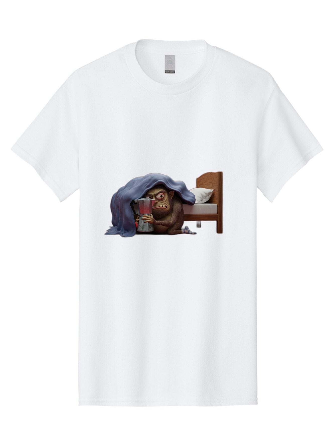 Monkey-Drinking-Coffee Men'S Graphic Tee, 100% Cotton, Comfortable Casual Summer Wear, Machine Washable, Vintage Camera, Old Camera, Antique Camera, Black Camera, Classic Photography, Photography Equipment, Nostalgic Device, Film Camera, Bam914 11