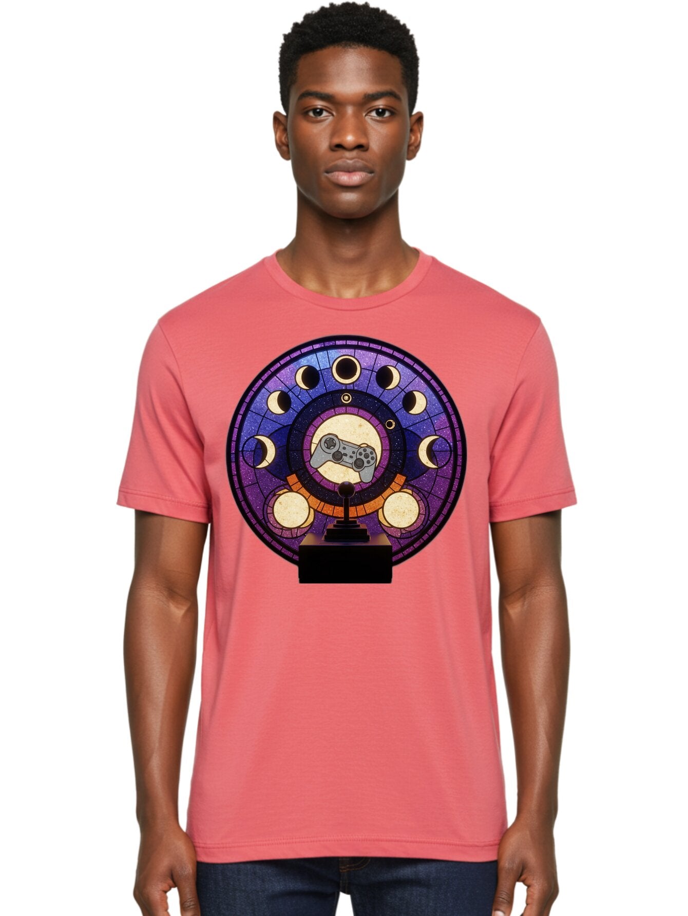 Moon-Phases-The-Game-Award Men'S Graphic Tee, 100% Cotton, Comfortable Casual Summer Wear, Machine Washable, Vintage Camera, Old Camera, Antique Camera, Black Camera, Classic Photography, Photography Equipment, Nostalgic Device, Film Camera, Bam921 24