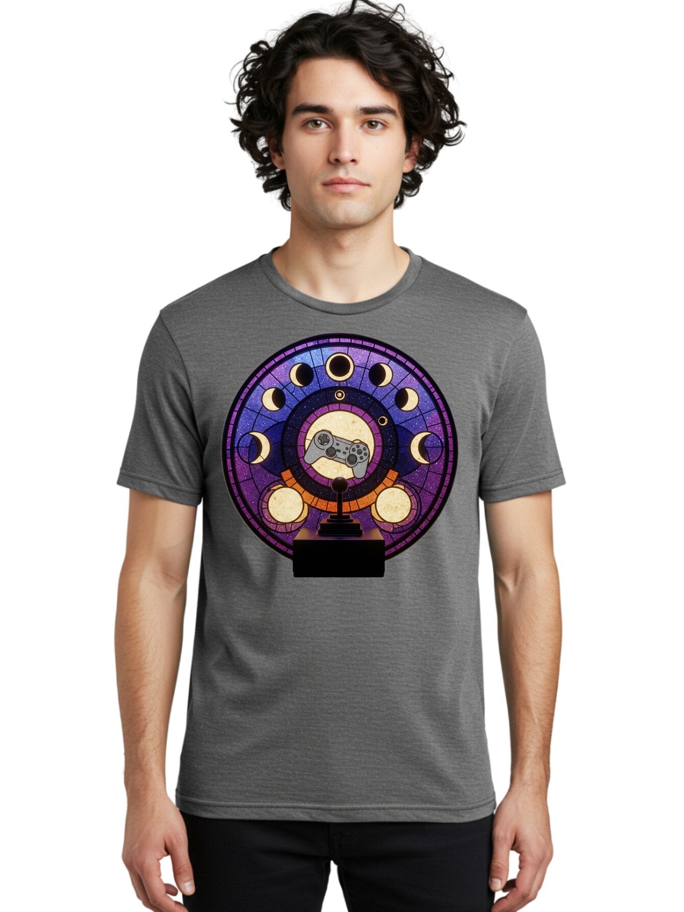 Moon-Phases-The-Game-Award Men'S Graphic Tee, 100% Cotton, Comfortable Casual Summer Wear, Machine Washable, Vintage Camera, Old Camera, Antique Camera, Black Camera, Classic Photography, Photography Equipment, Nostalgic Device, Film Camera, Bam921 23
