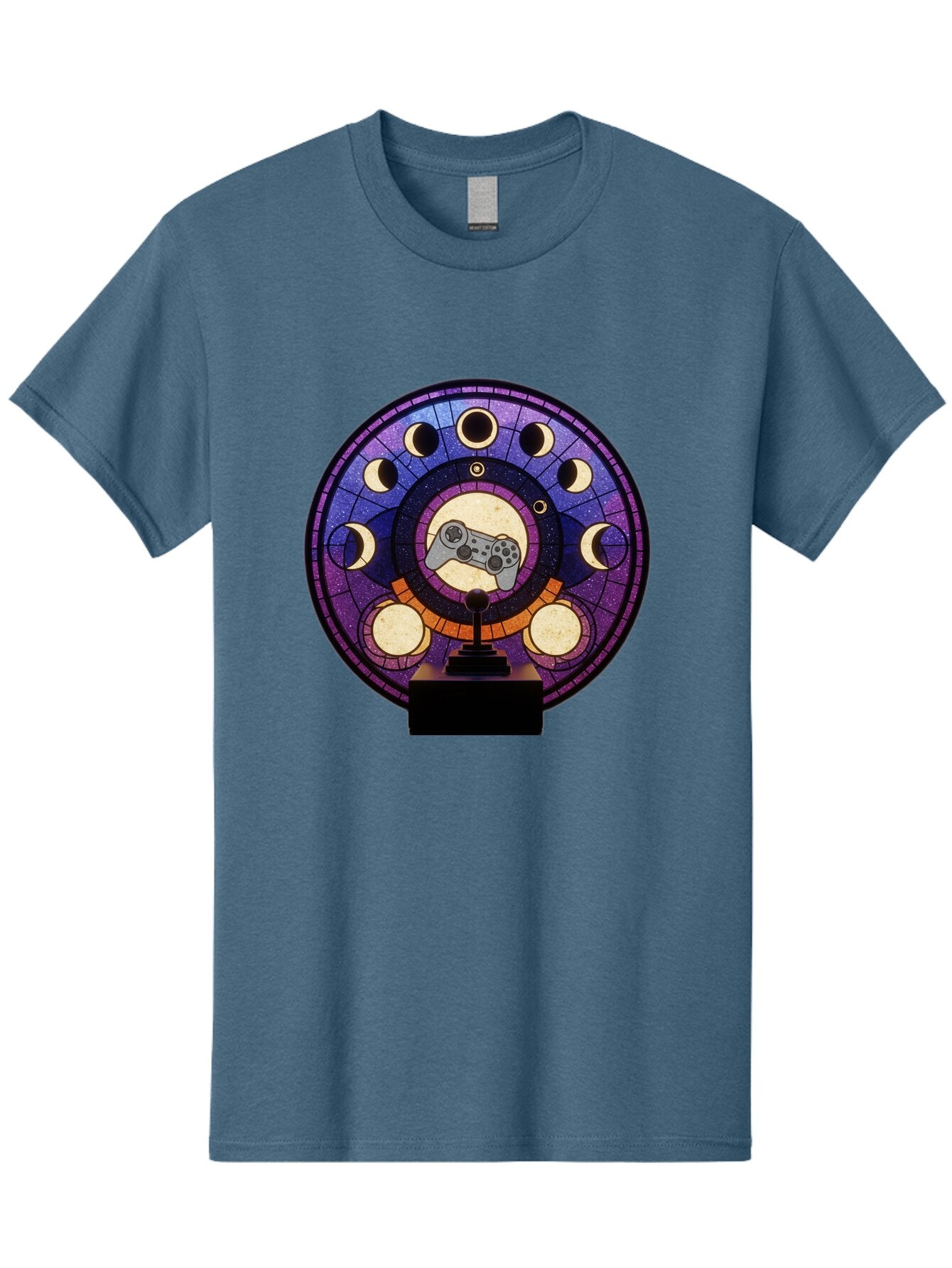 Moon-Phases-The-Game-Award Men'S Graphic Tee, 100% Cotton, Comfortable Casual Summer Wear, Machine Washable, Vintage Camera, Old Camera, Antique Camera, Black Camera, Classic Photography, Photography Equipment, Nostalgic Device, Film Camera, Bam921 4