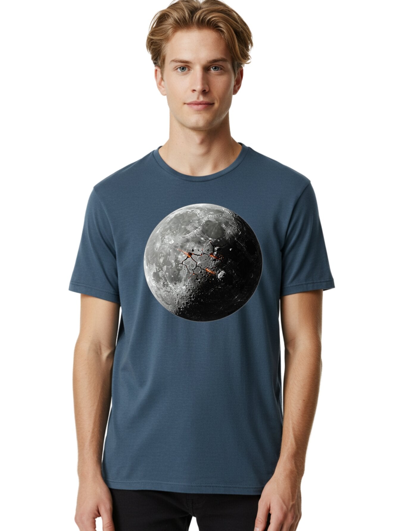 Moon-Surface Men'S Graphic Tee, 100% Cotton, Comfortable Casual Summer Wear, Machine Washable, Vintage Camera, Old Camera, Antique Camera, Black Camera, Classic Photography, Photography Equipment, Nostalgic Device, Film Camera, Camera Art Bam925 28